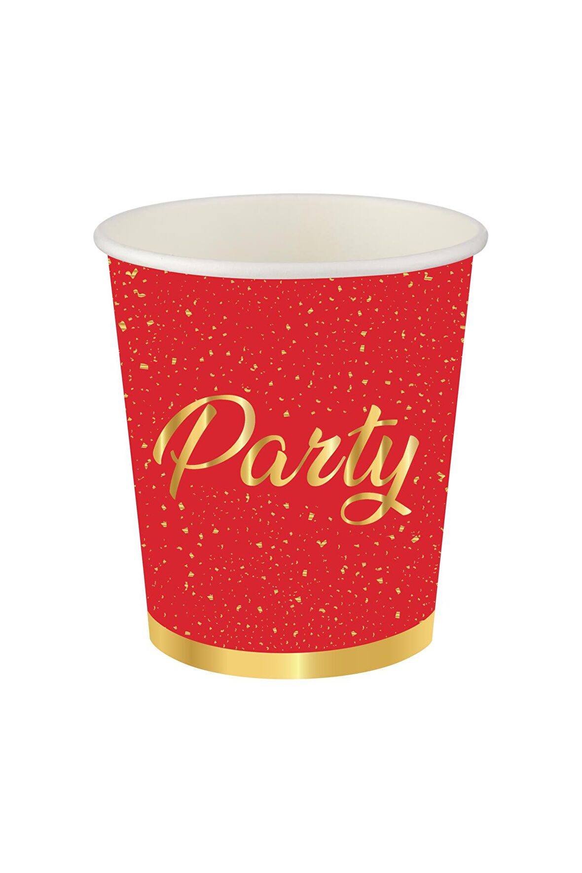 PARTY KIRMIZI BARDAK 8'Lİ