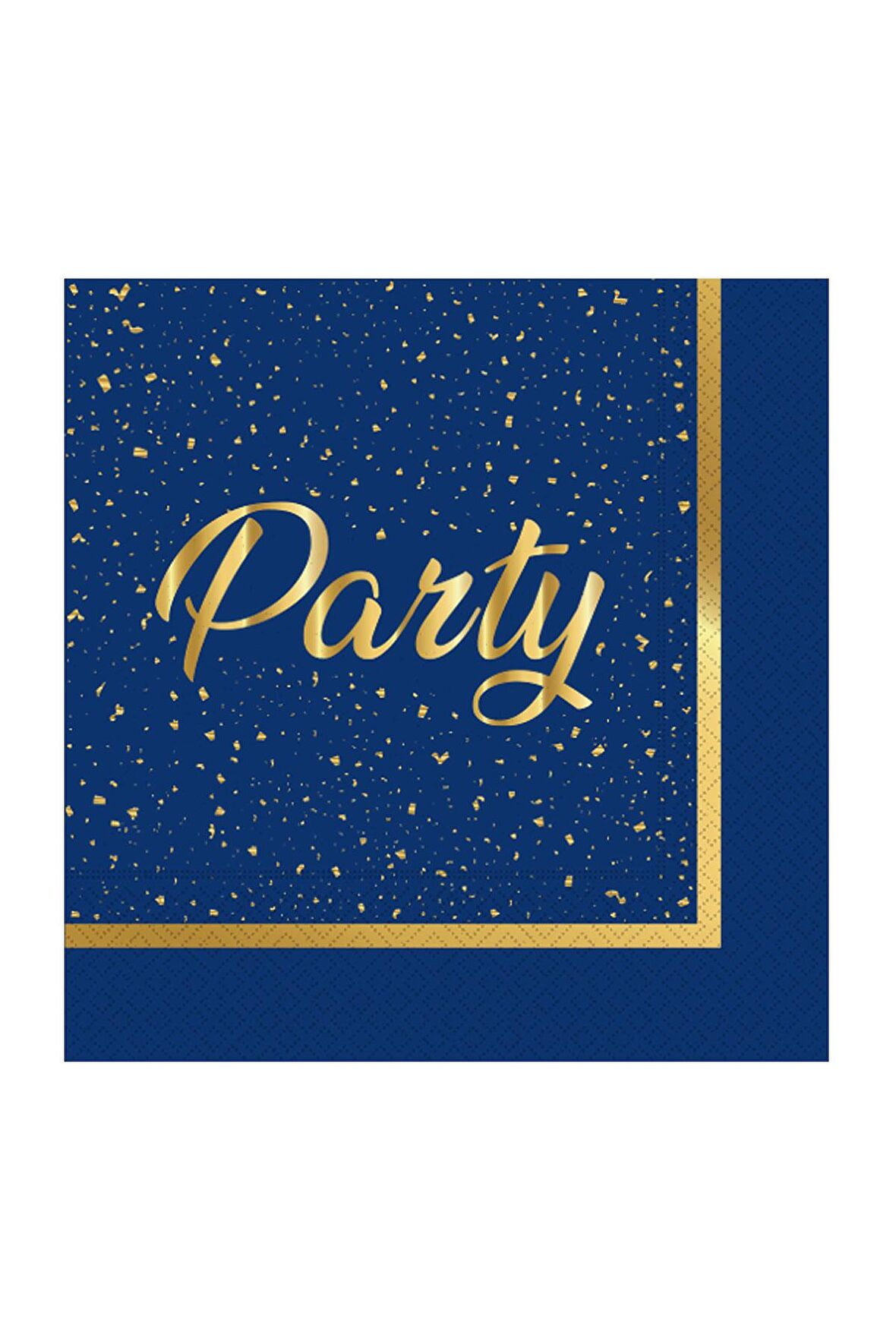 PARTY LACİVERT PEÇETE 20'Lİ
