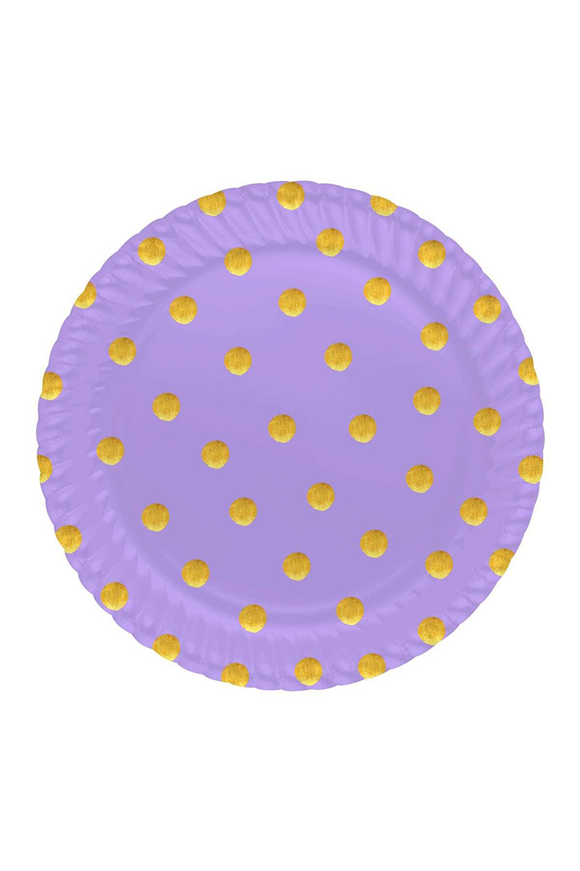 LİLA GOLD PUANLI TABAK 8'Lİ