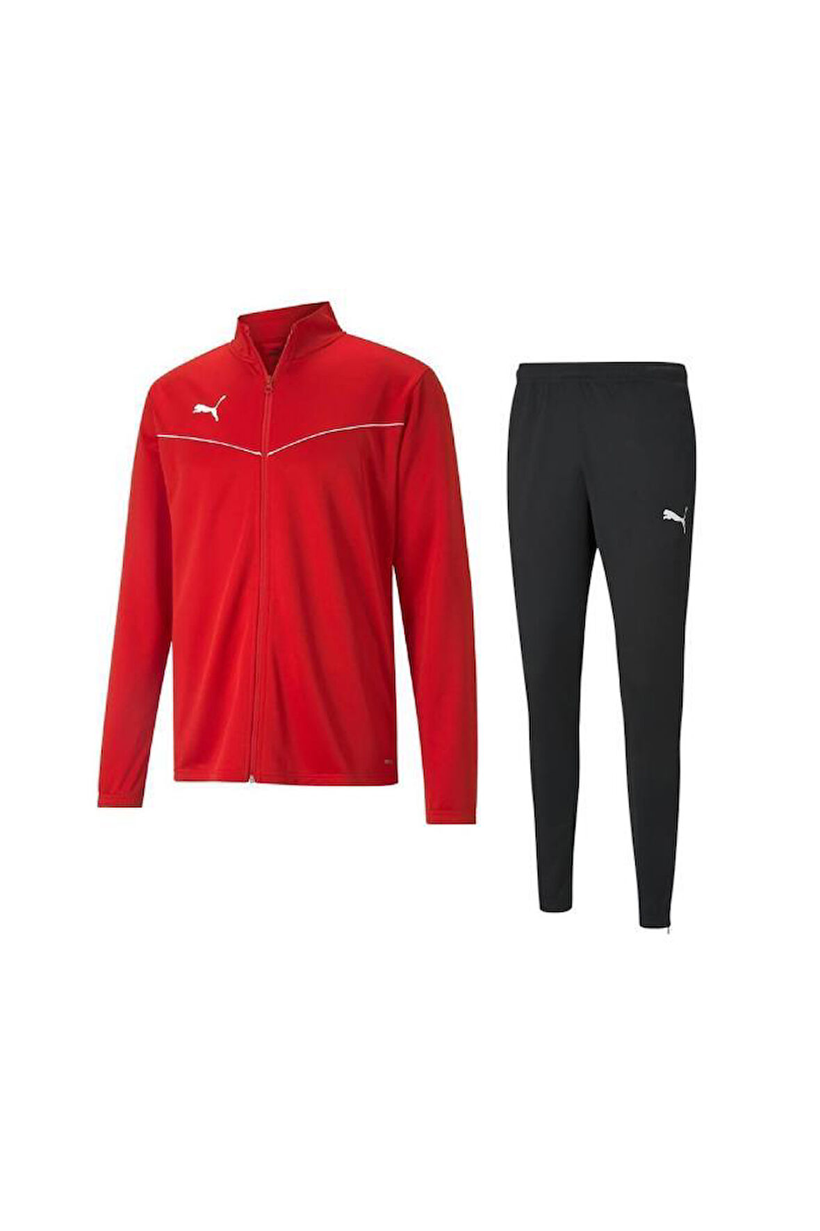 Puma Teamrise Training Kırmızı & Siyah Eşofman Takımı