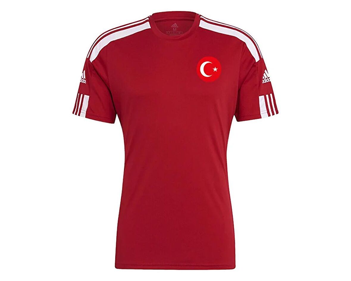 adidas Turkiye Squad 21 Jsy Ss Milli Takım Futbol Tişörtü TUR-GN5722 Kırmızı