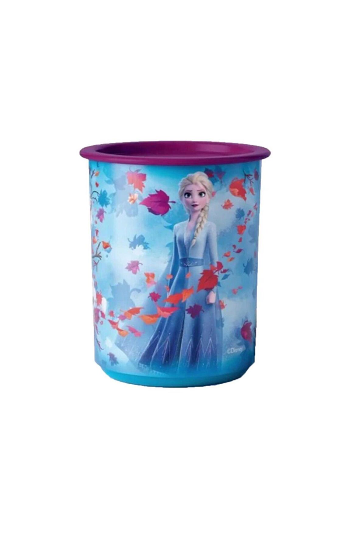 Tupperware Elsa Anna Karlar Ülkesi Frozen Temalı Tek Parmak Saklama Kabı 1,25 lt