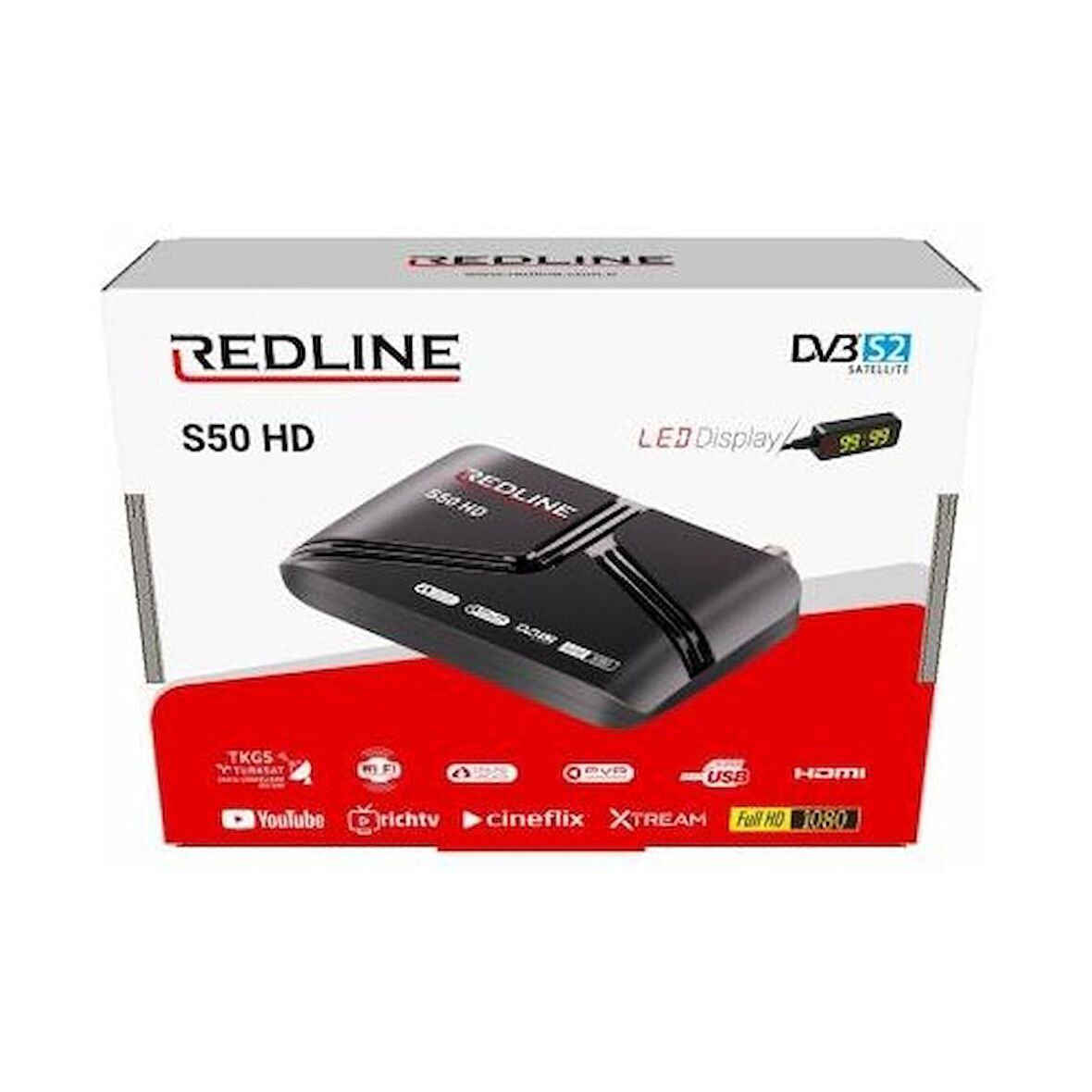 Redline S50 Hd Uydu Alıcısı Sunplus Cpu