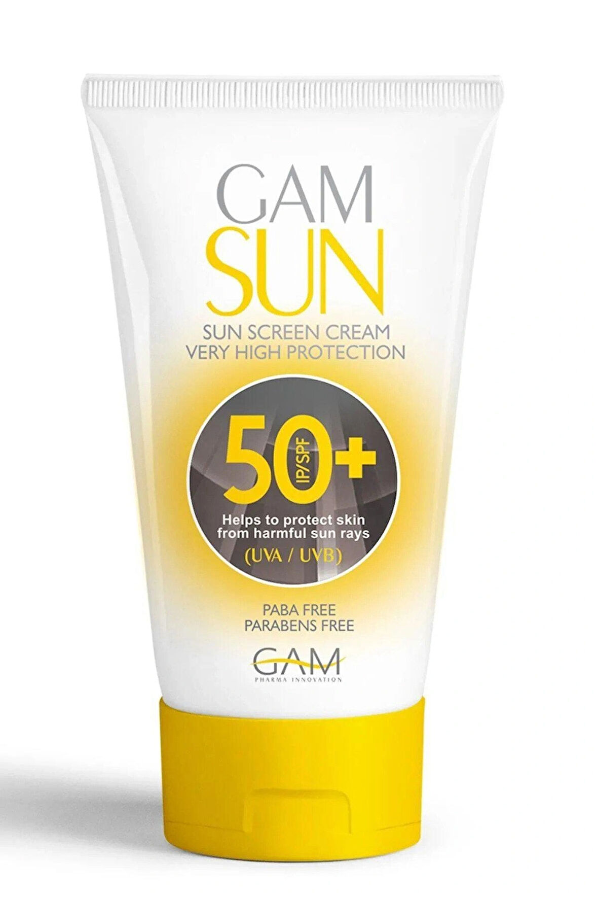 GAM SUN Yüksek Uva/Uvb Koruma E Vitamini İçeren Güneş Kremi SPF50+ 50 ML