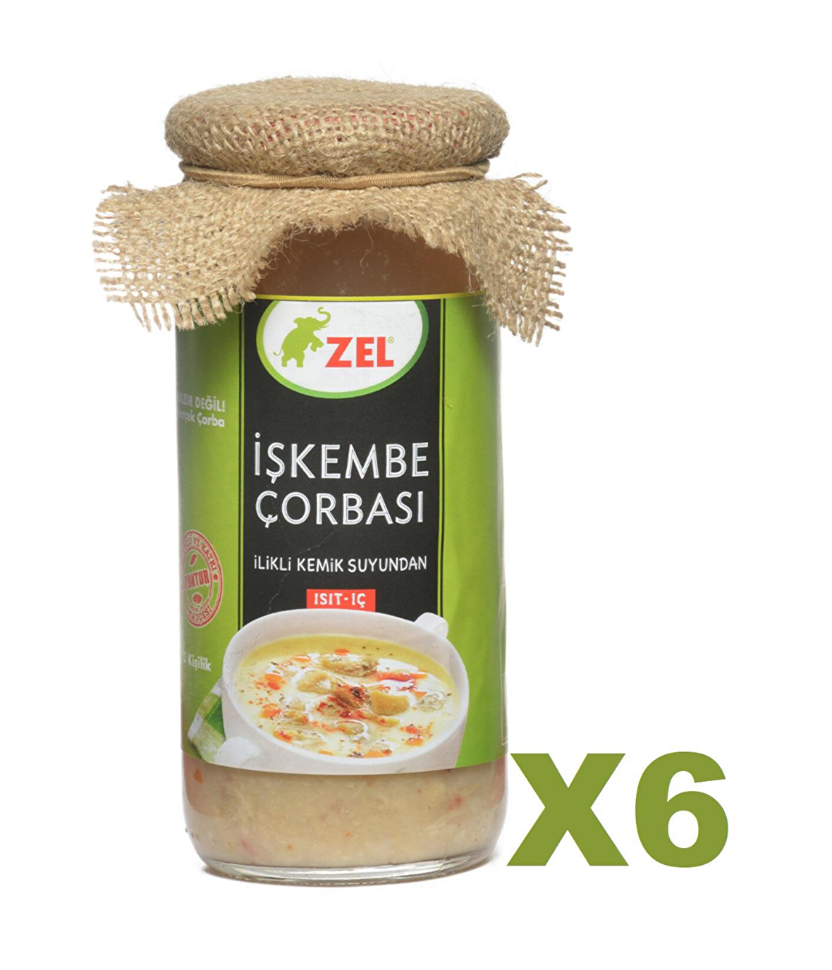 Zel İşkembe Çorbası 480 ml 6 Adet