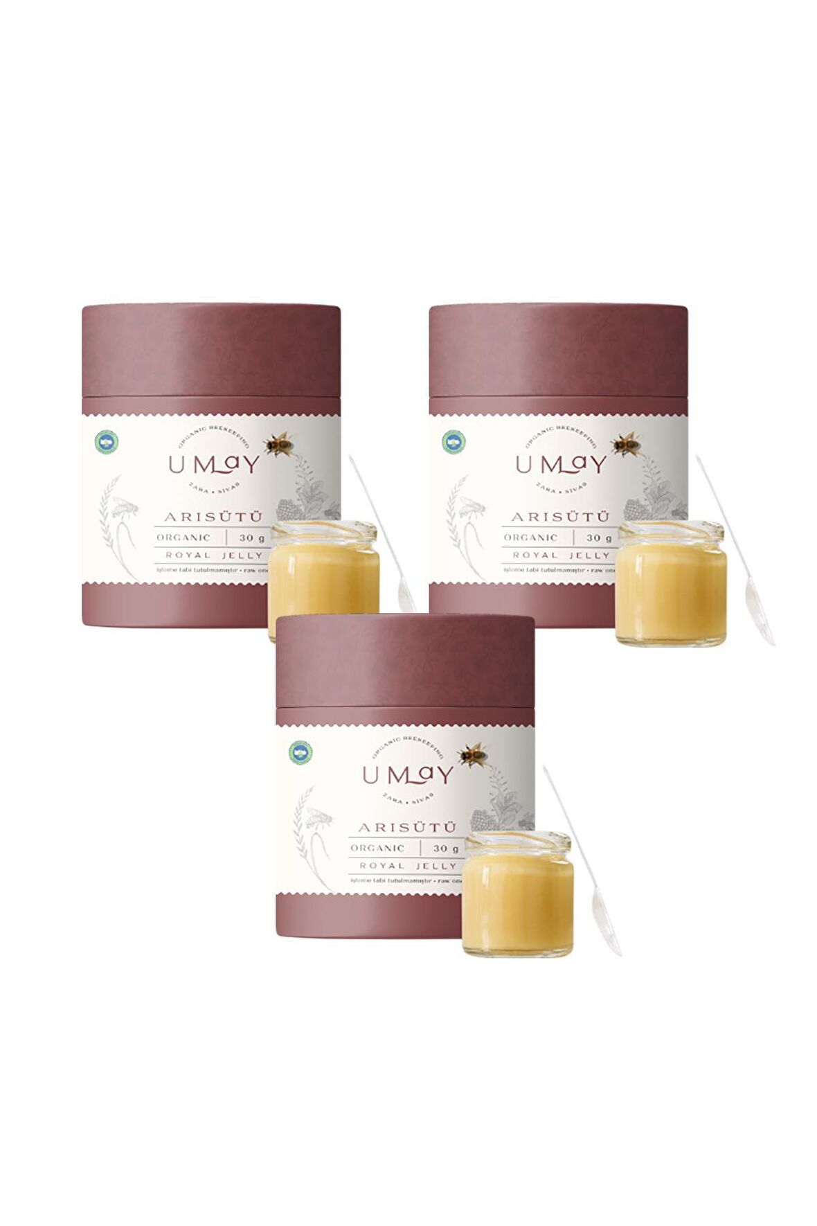 Organik Taze Arısütü 3’lü