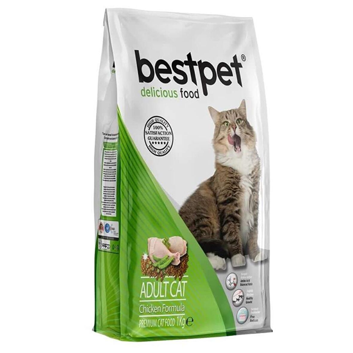 BestPet Cat Tavuklu Yetiskin Kuru Kedi Mamasi 1 kg