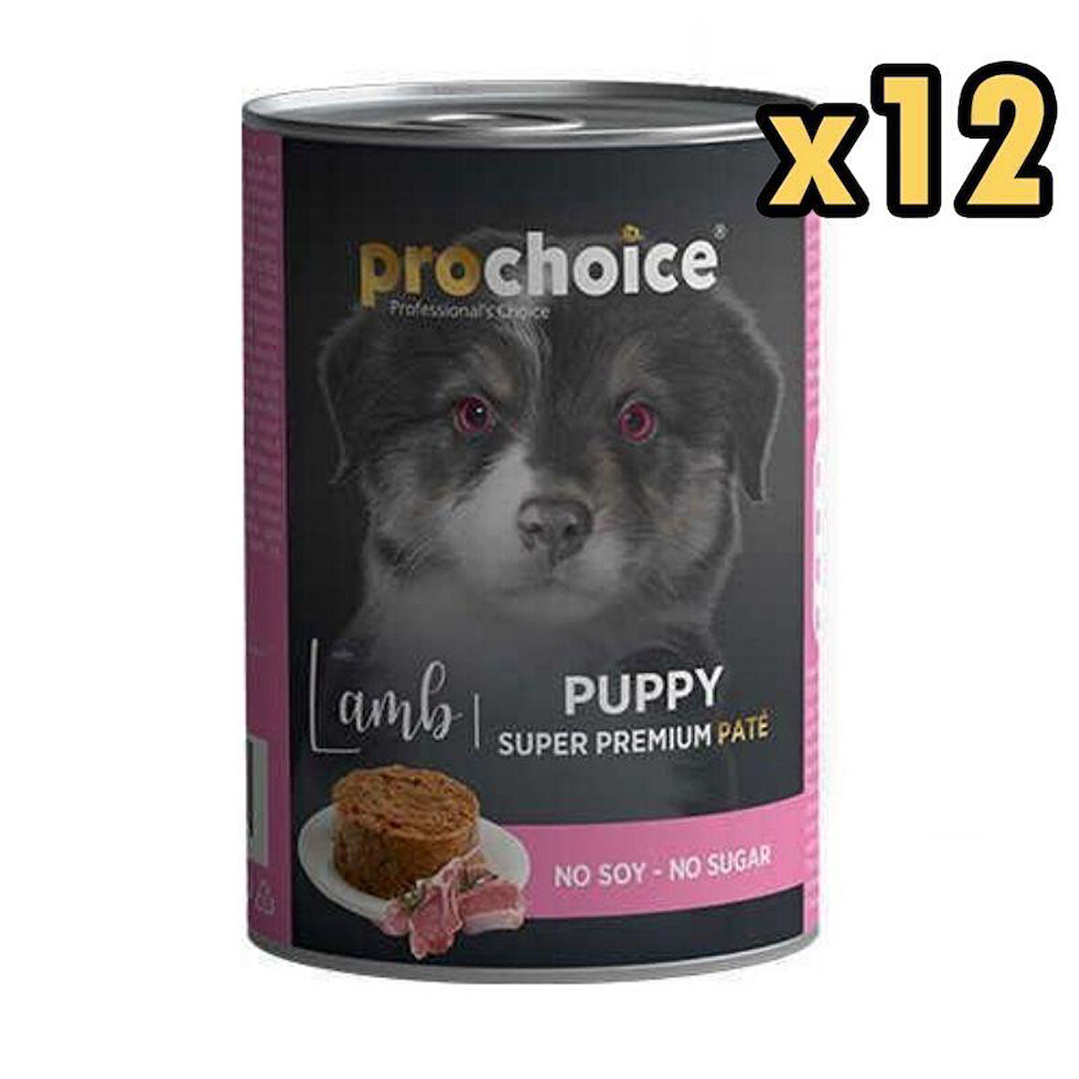 Pro Choice Puppy Kuzulu Yavru Köpek Maması 400 Gr (12 Adet)