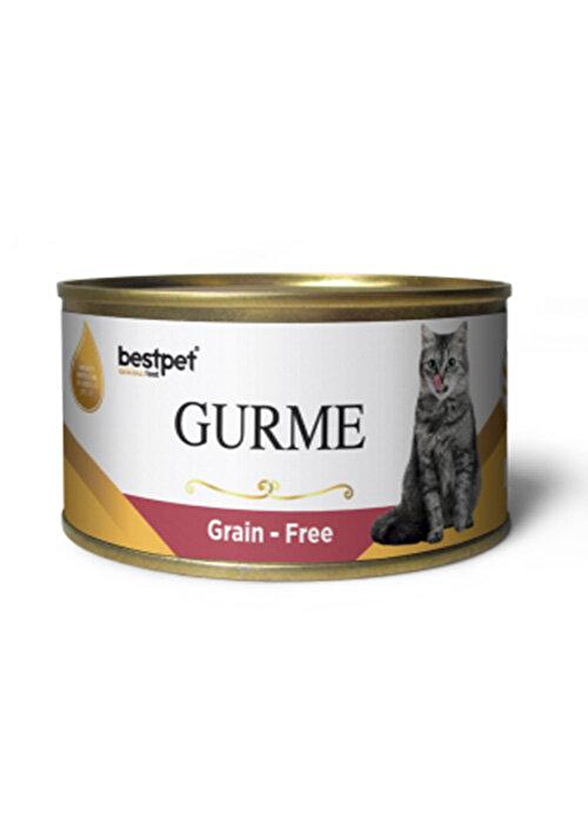 BestPet Gurme Kedi Konservesi Kuzulu Parça Etli 100 Gr