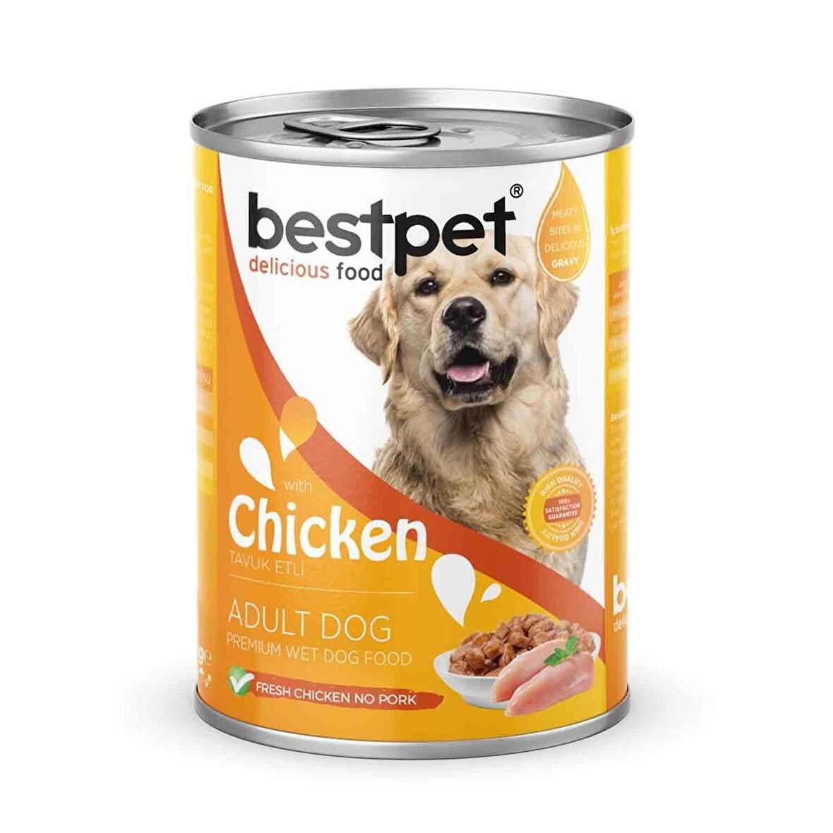 Bestpet Tavuklu Yetişkin Köpek Konservesi 400 gr