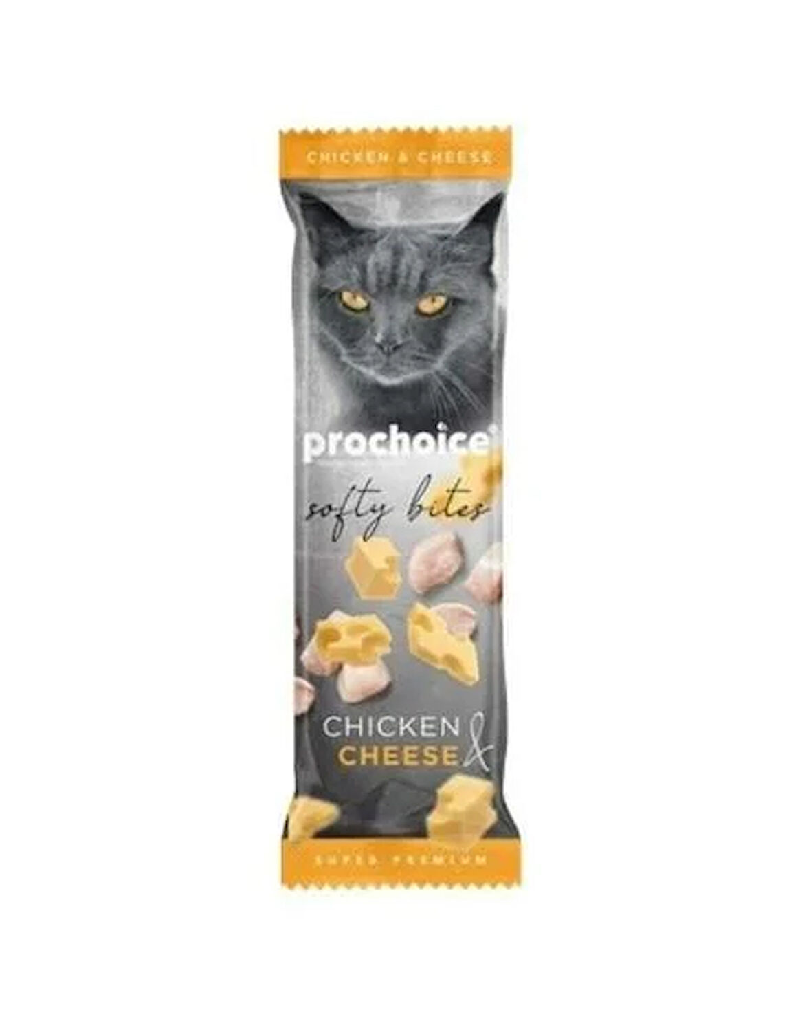 Pro Choice Softy Bites Tavuklu ve Peynirli Yumuşak Kedi Ödül Maması 10 Gr