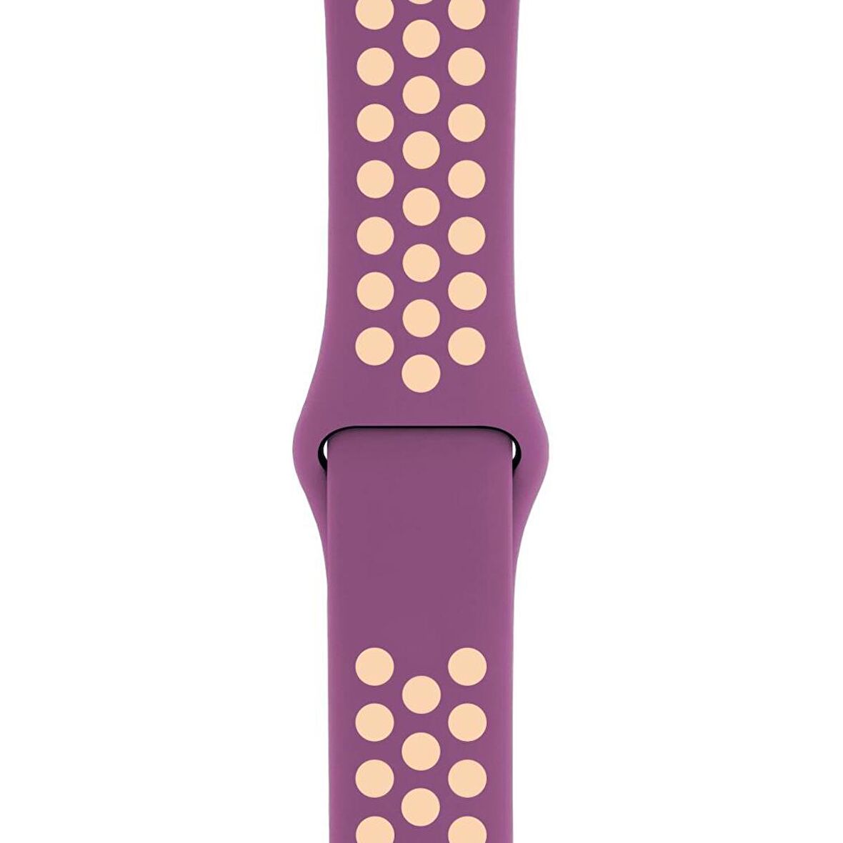 Apple Watch Uyumlu 38-40mm Silikon Kayış - Açık Mor/Lila 