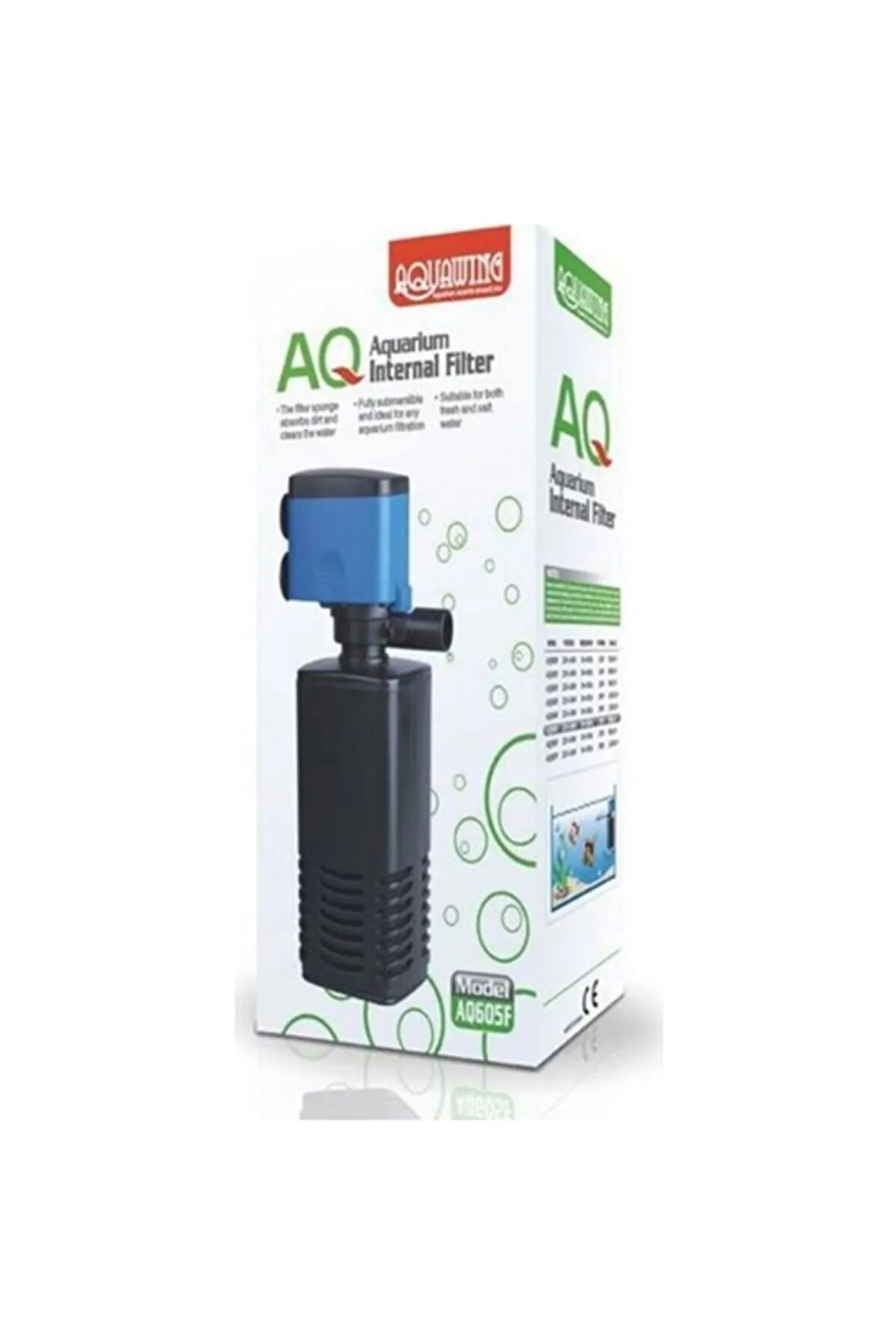 Aquawing Aq650f  İç Filtre 15w 880l/h