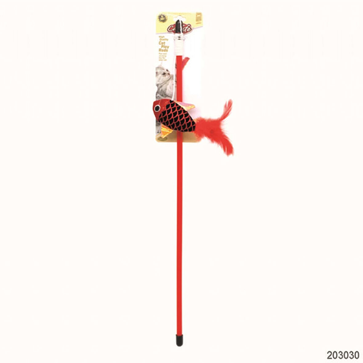 203030 Catlife Tüylü Balık Kedi Oltası