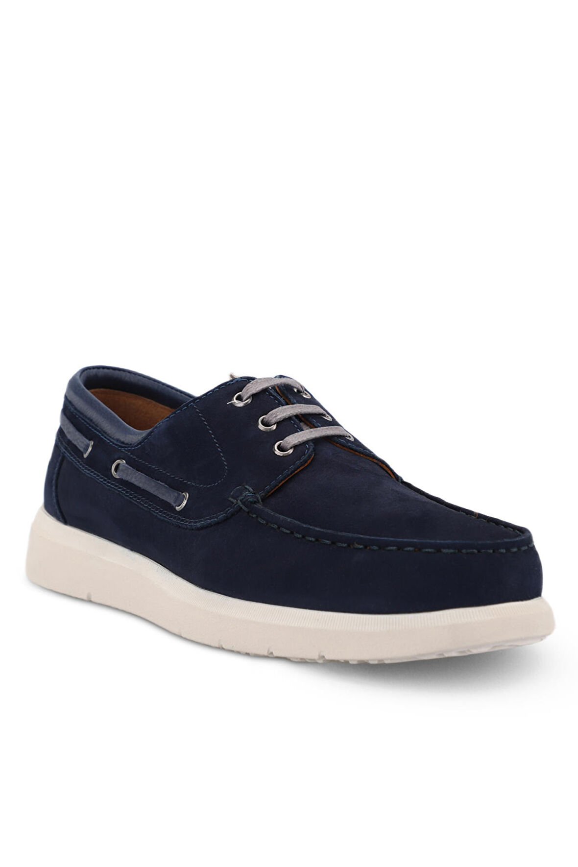 Forelli 45101-G Comfort Erkek Ayakkabı Lacivert Nubuk 
