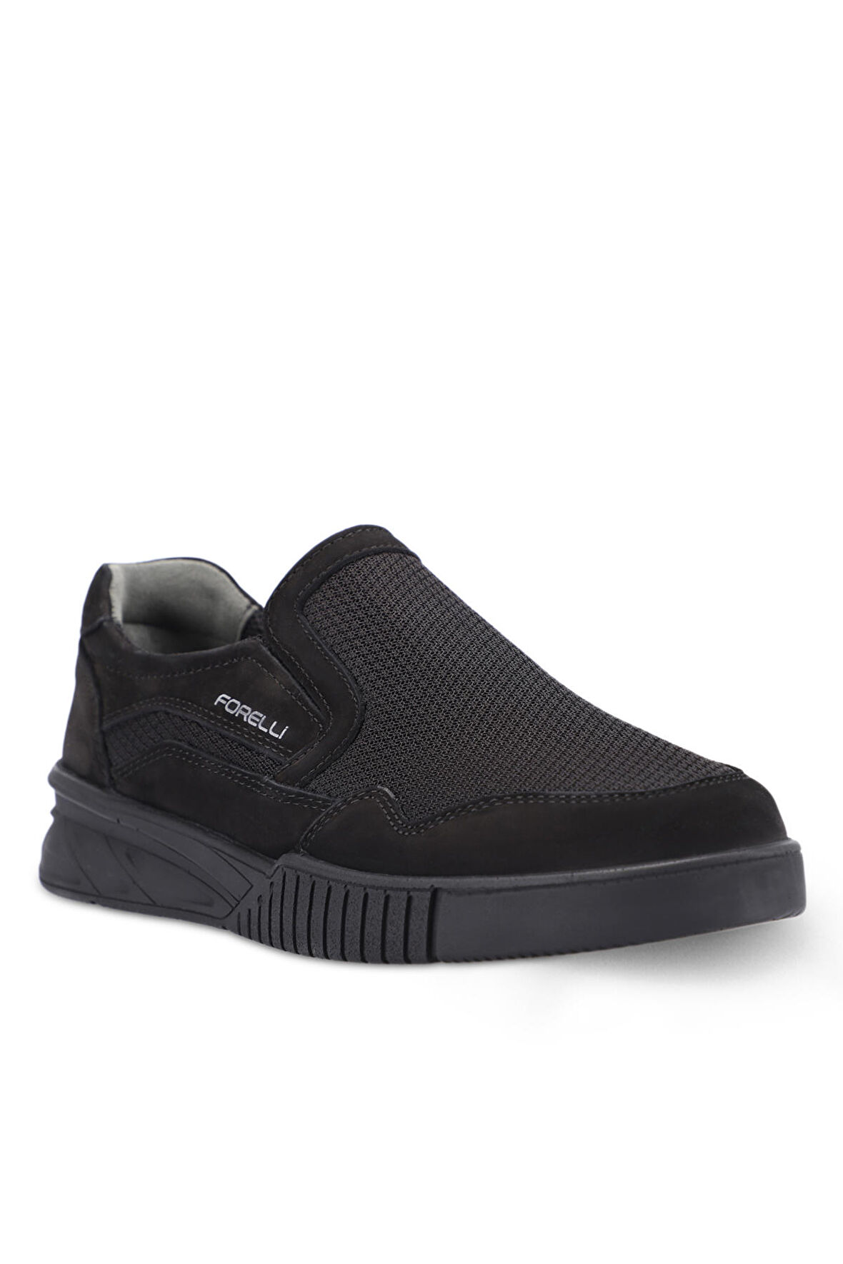 Forelli TIGRE H Comfort Erkek Ayakkabı Siyah Nubuk