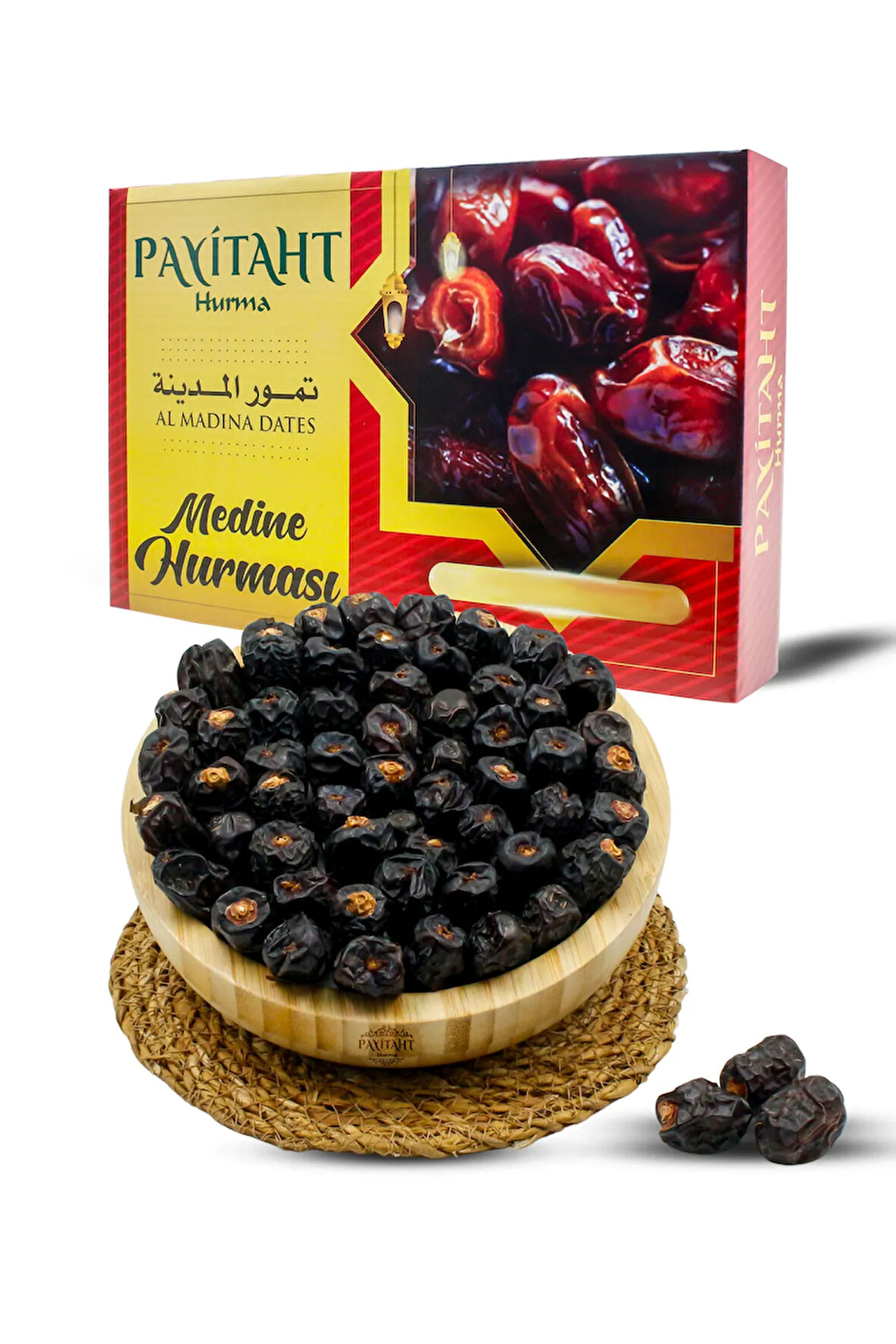Acve (MEDİNE PEYGAMBER HURMASI) - Yeni Mahsül 3kg Vitamin Deposu - 3kg 8681506271791