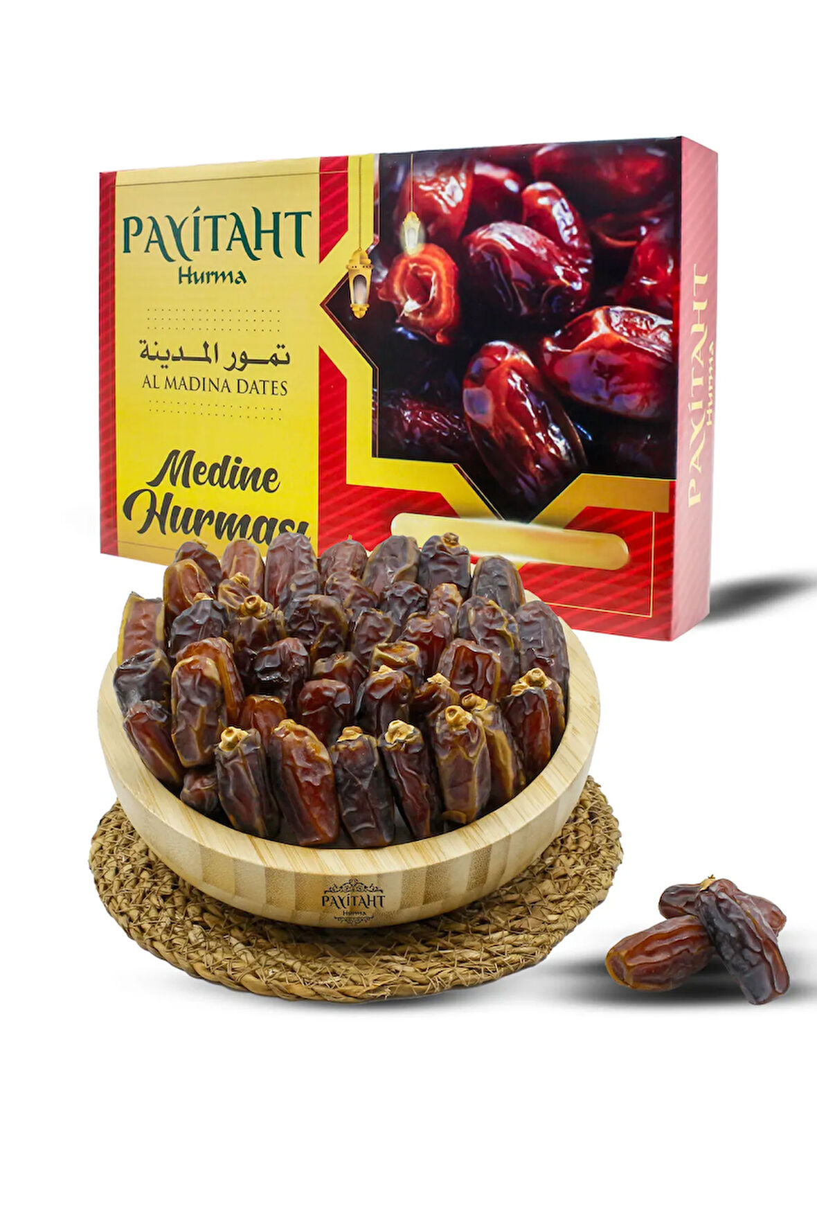 Mebrum Lüks Medine Hurma 3kg -yeni Mahsül- Ince Kabuklu Besleyici Dayanıklı 8681506271800