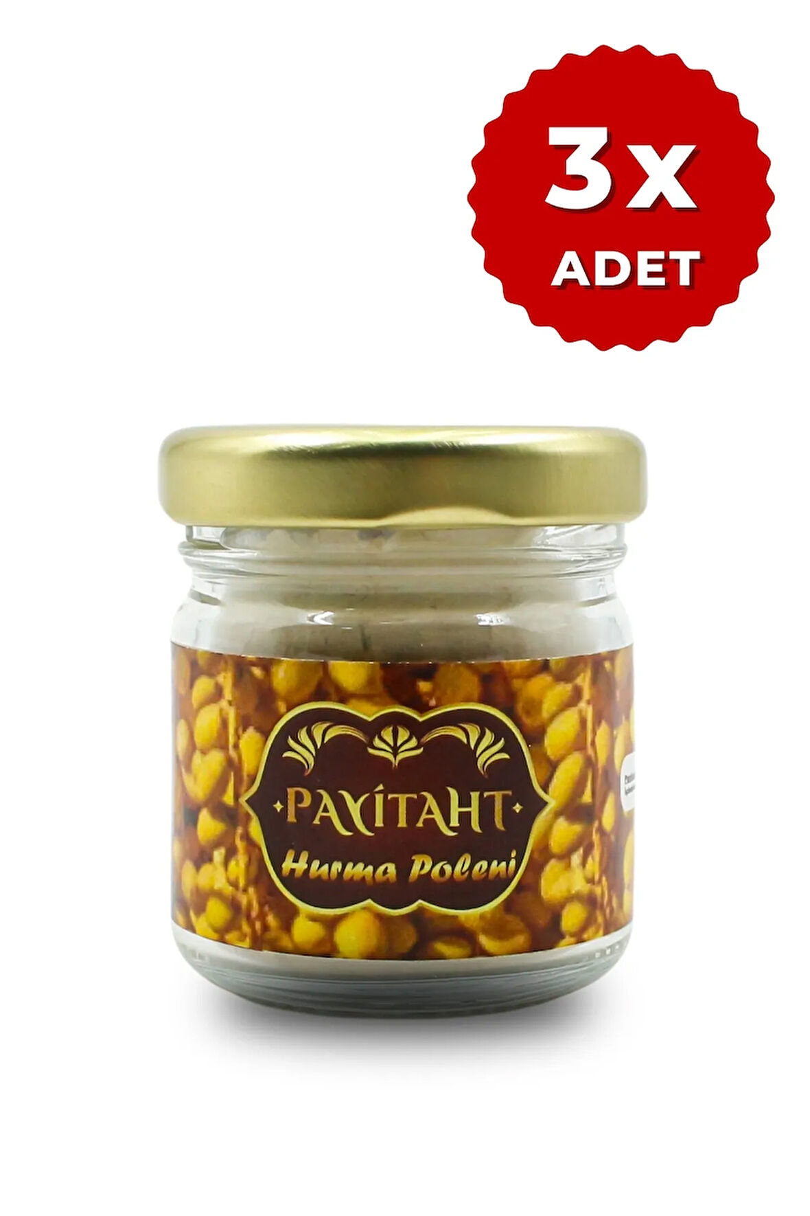 Katıksız Organik Medine Hurma Poleni 20g. %100 Saf 3lü Paket