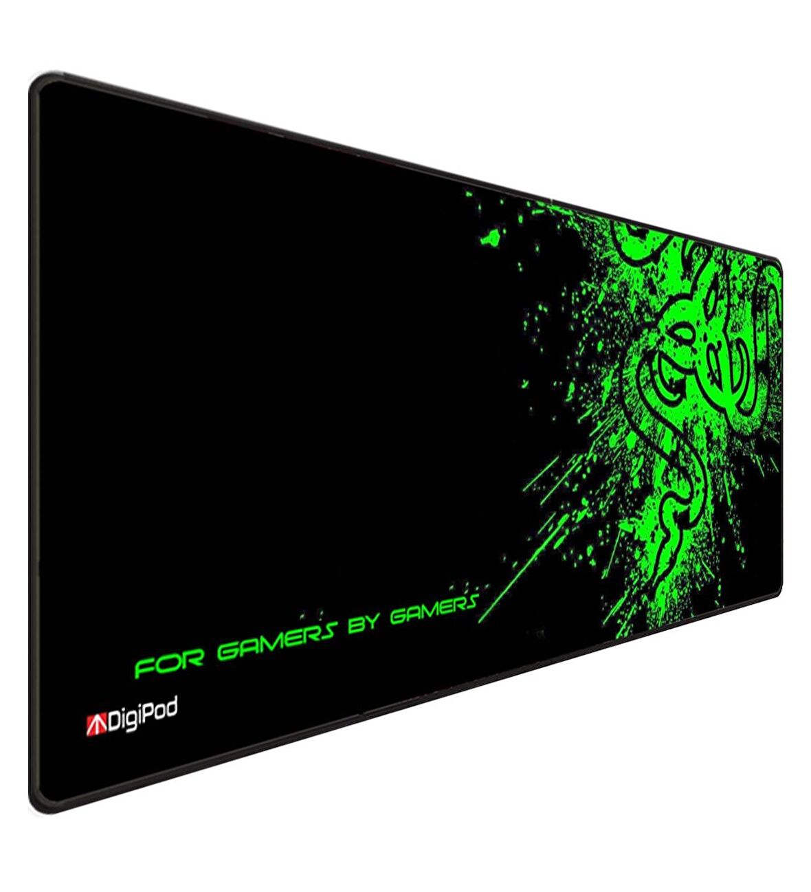 Digipod Gaming Mousepad Oyuncu Mouse Pad 90x40 Xxl Büyük Oyuncu Mouse Pad Kaymaz Taban 4mm Kalınlık