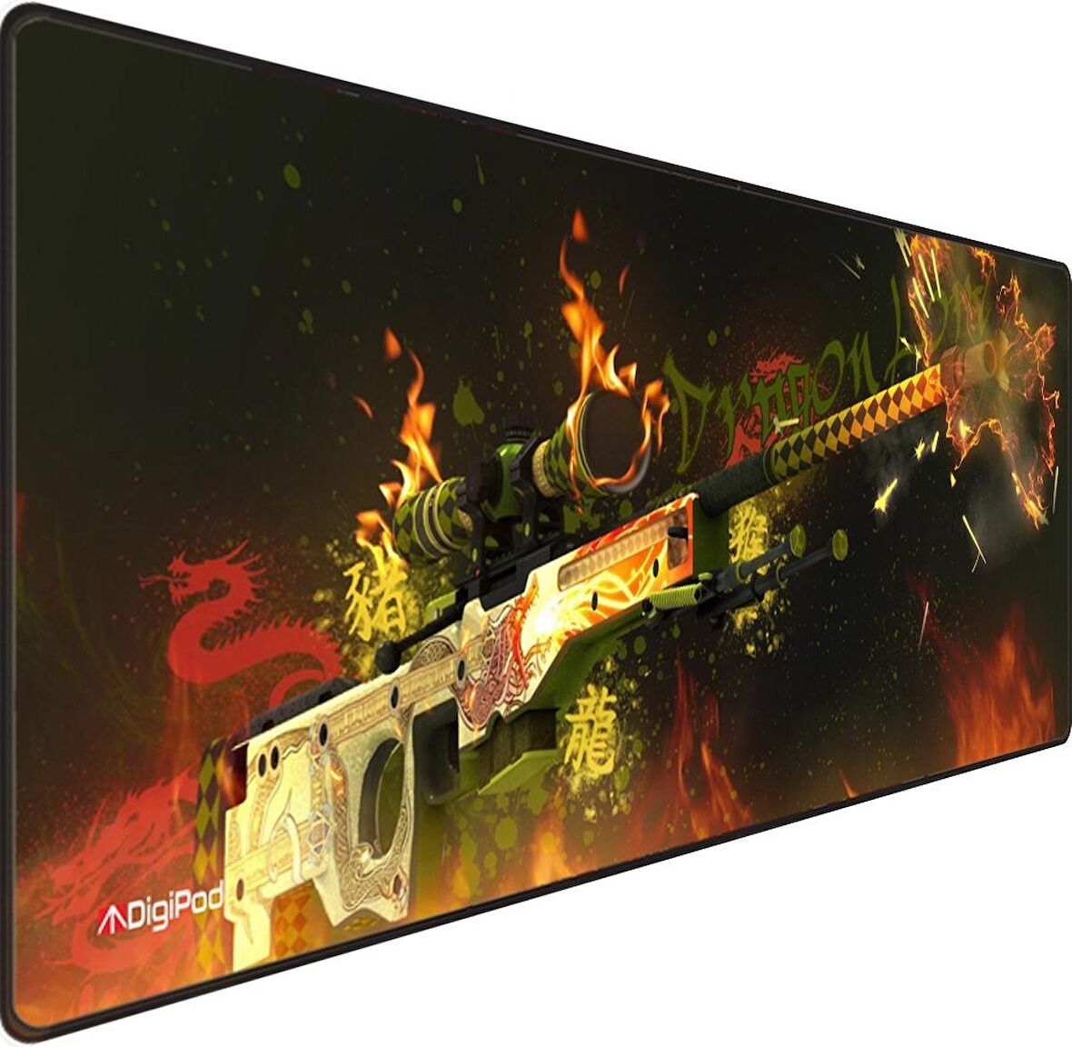  Digipod Gaming Mousepad Oyuncu Mouse pad 90X40 XXL Büyük Oyuncu Mousepad Kaymaz Taban 4mm