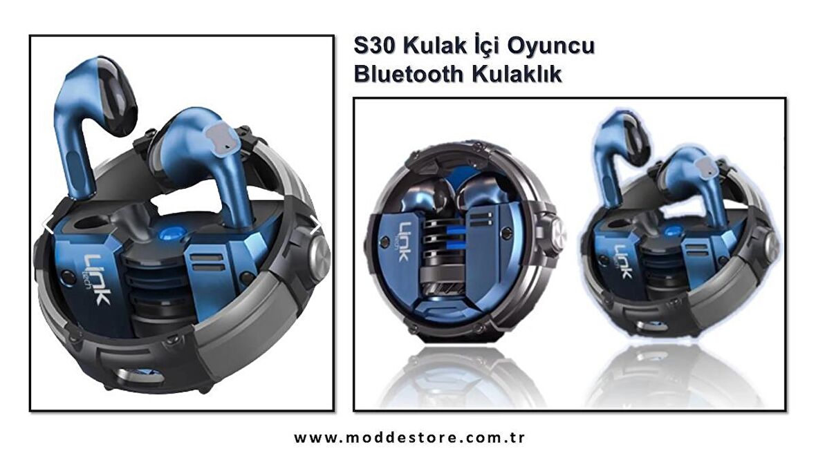 S30 Kulak İçi Oyuncu Bluetooth Kulaklık