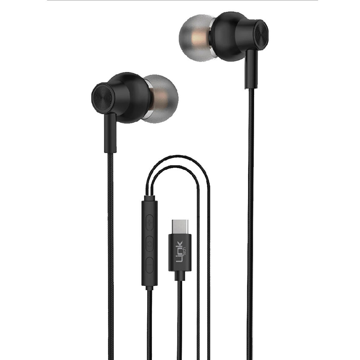 LinkTech H72 Ekstra Bass Type-C Kulak İçi Kablolu Kulaklık