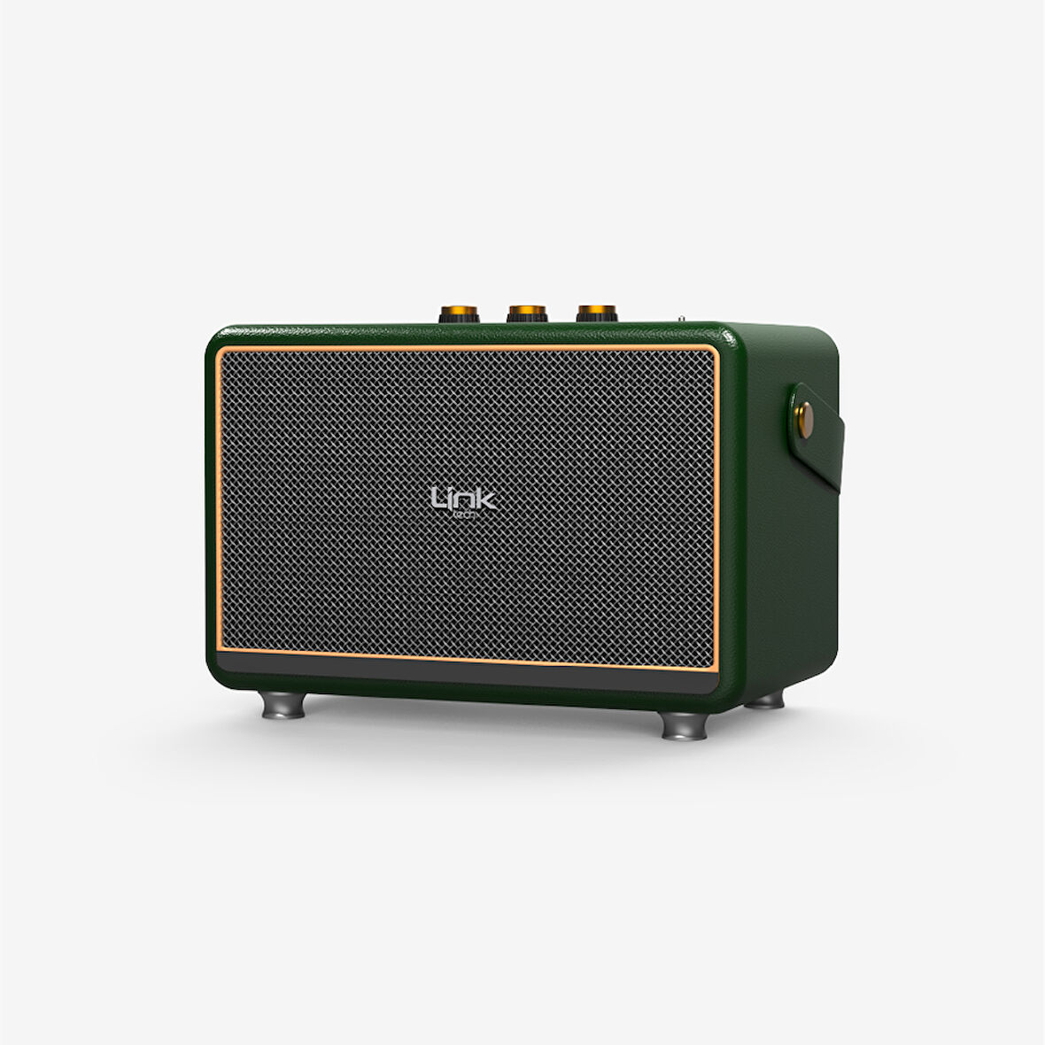 M407 Premium Çift Mikrofonlu 50W Retro Bluetooth Radyo Hoparlör