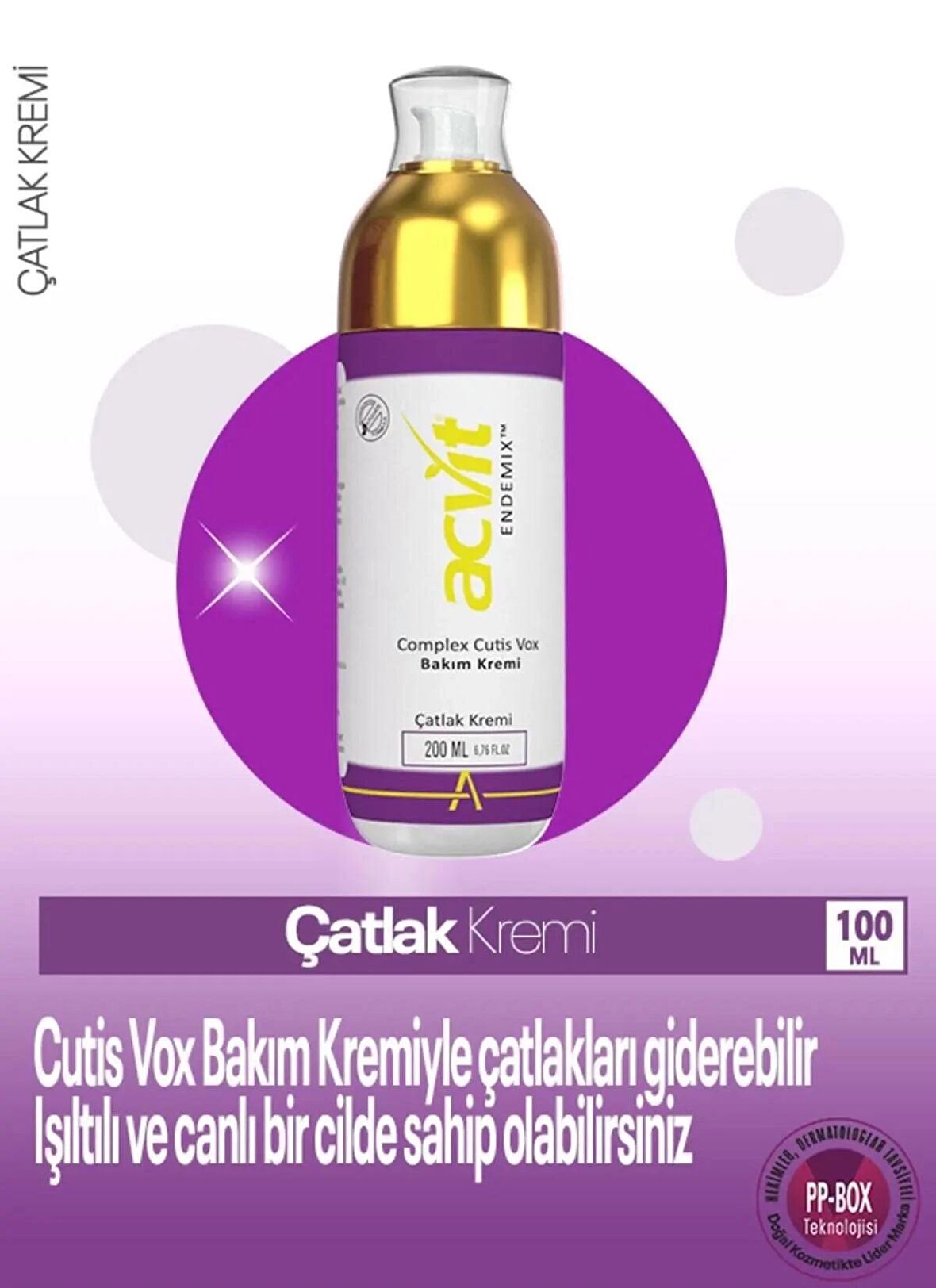 Endemix Komplex Cutis Vox Bakım Kremi – ”Çatlak Kremi “ - 200 Ml