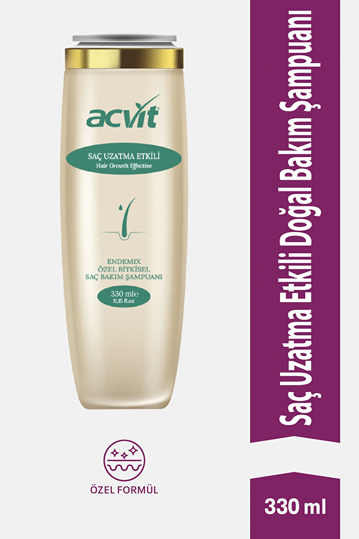 Acvit Saç İncelmesi Ve Seyrekleşmesine Karşı Etkili Şampuan