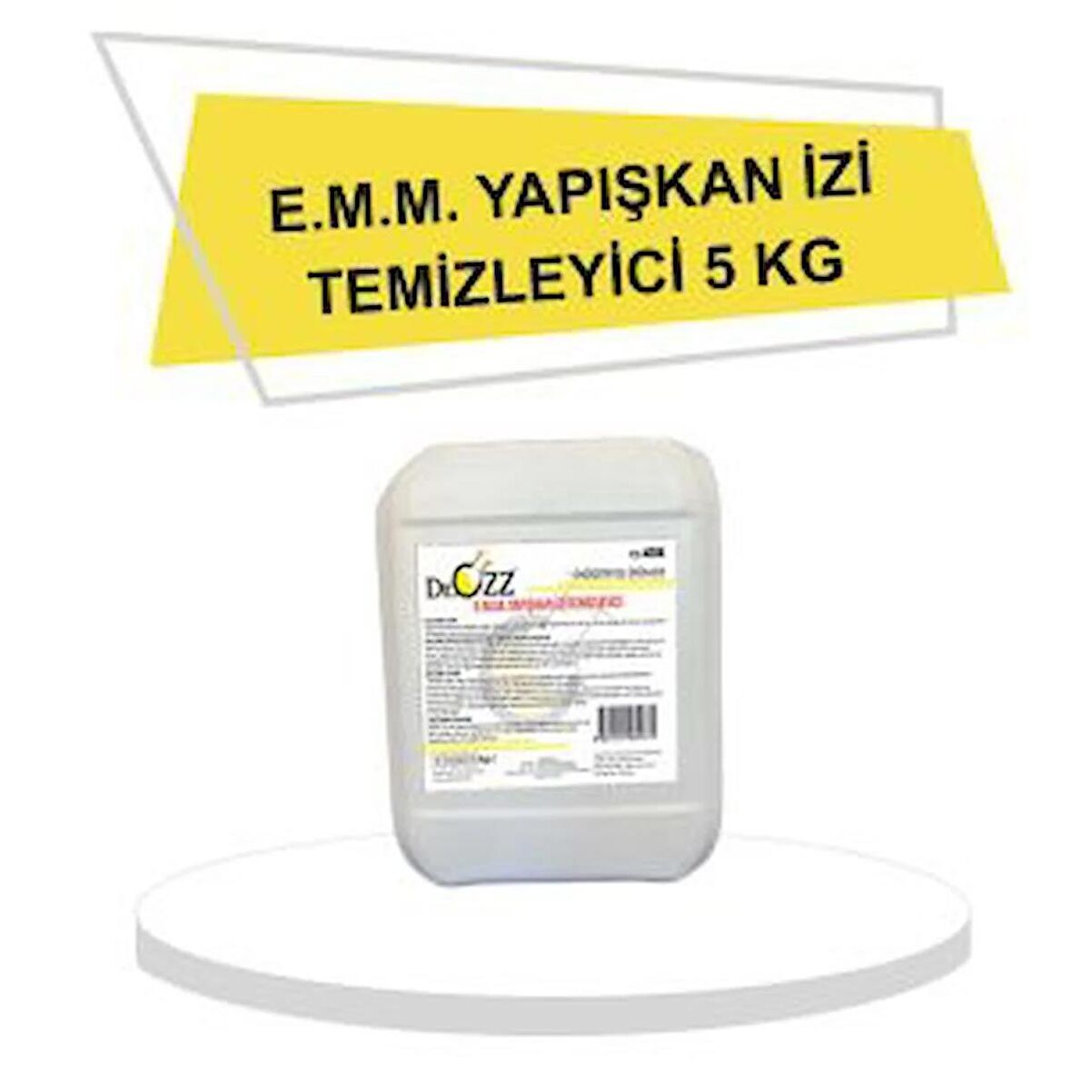 DR OZZ 089 E.M.M YAPIŞKAN VE BANT İZİ TEMİZLEYİCİ 5 KG 