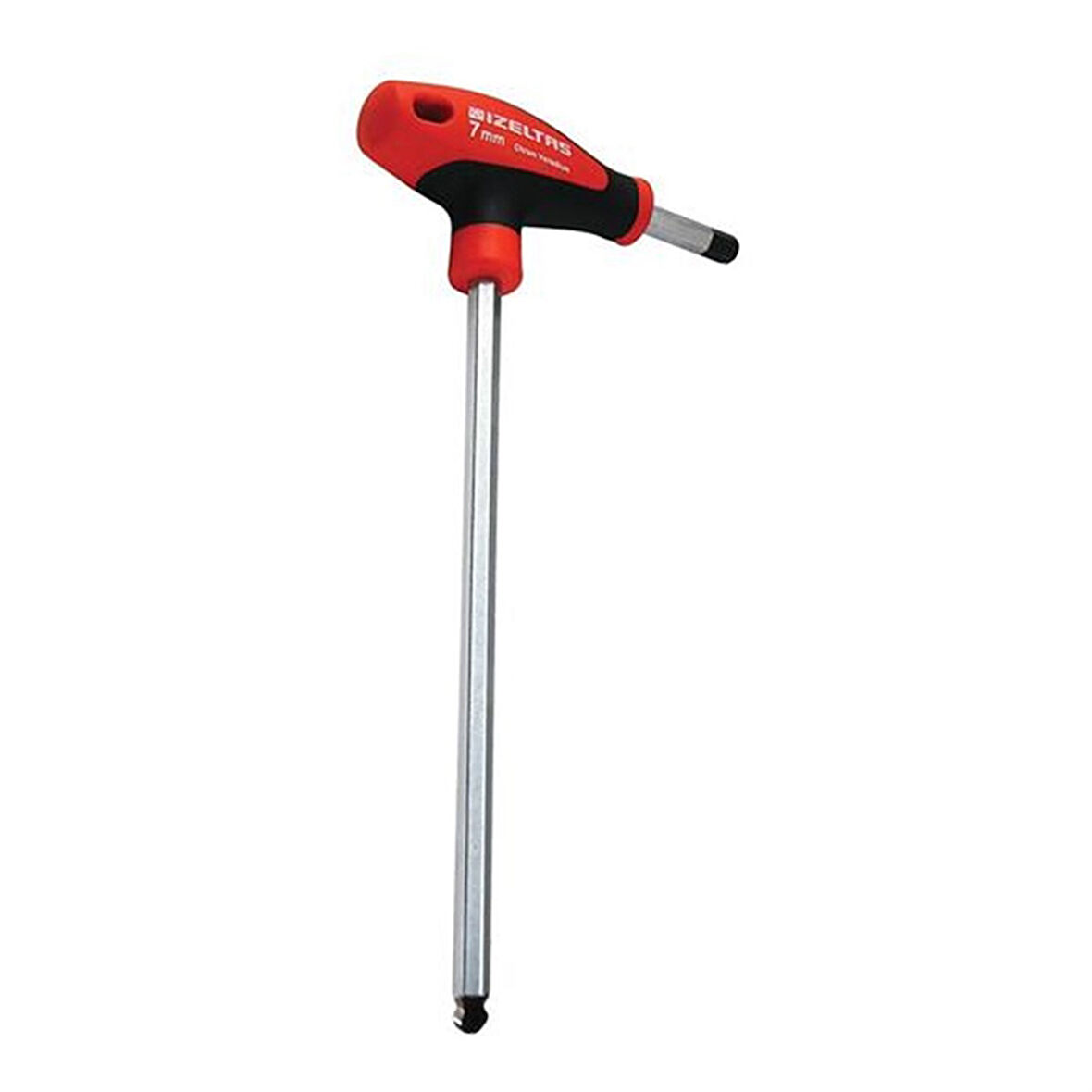 İzeltaş T Tipi Yuvarlak Başlı Allen Anahtar 7Mm - 4921220070