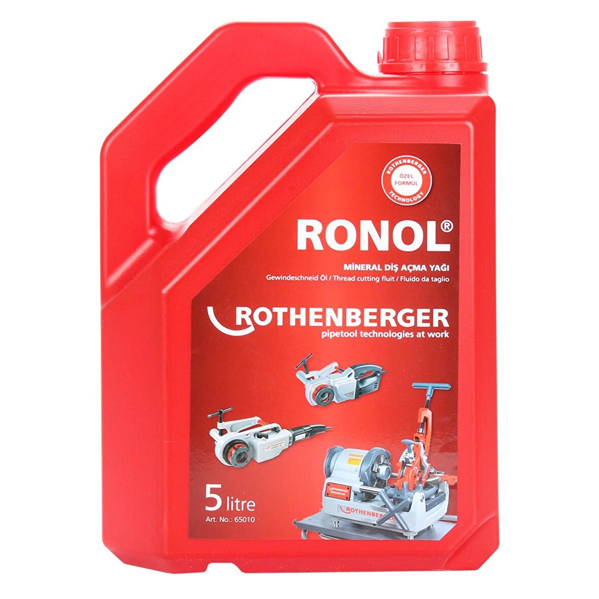 Rothenberger Pafta Yağı 5Lt Diş Açma Yağı 65010