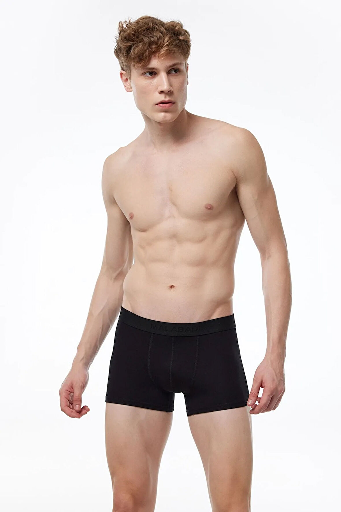 Erkek Siyah Modal Kısa Boxer 011