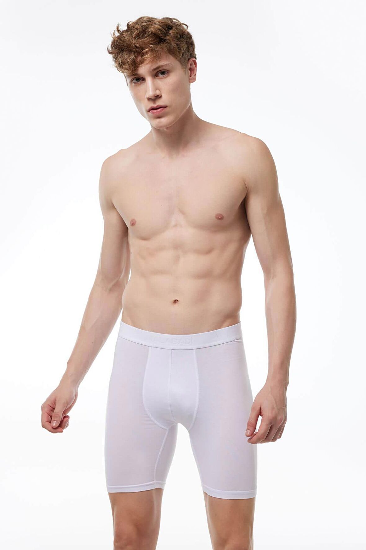 Malabadi 019 - Erkek Uzun Paçalı Modal Boxer ( Kemerli Bel Lastiği )