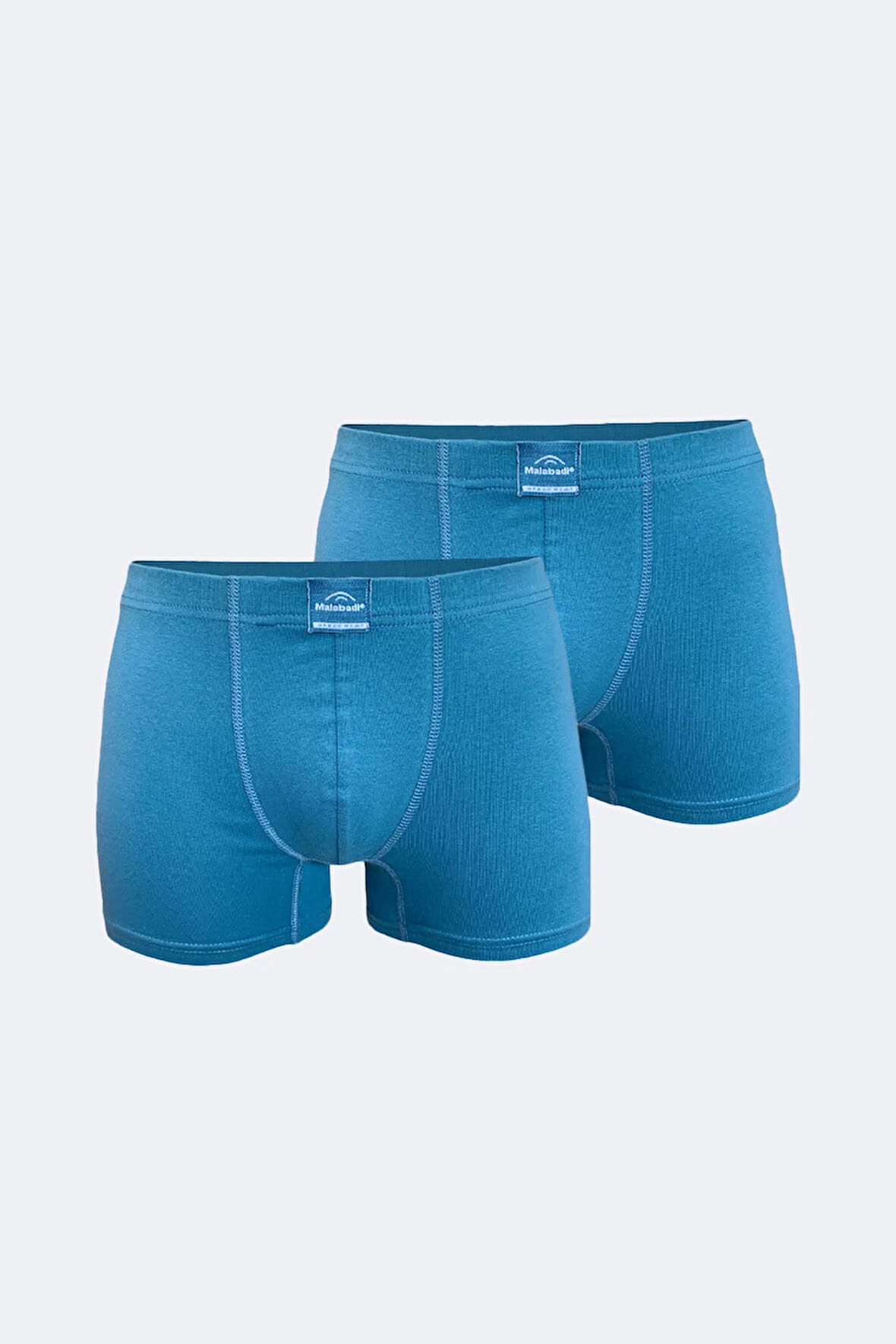 Erkek Desenli 2 li Pamuk Elastan Boxer 074