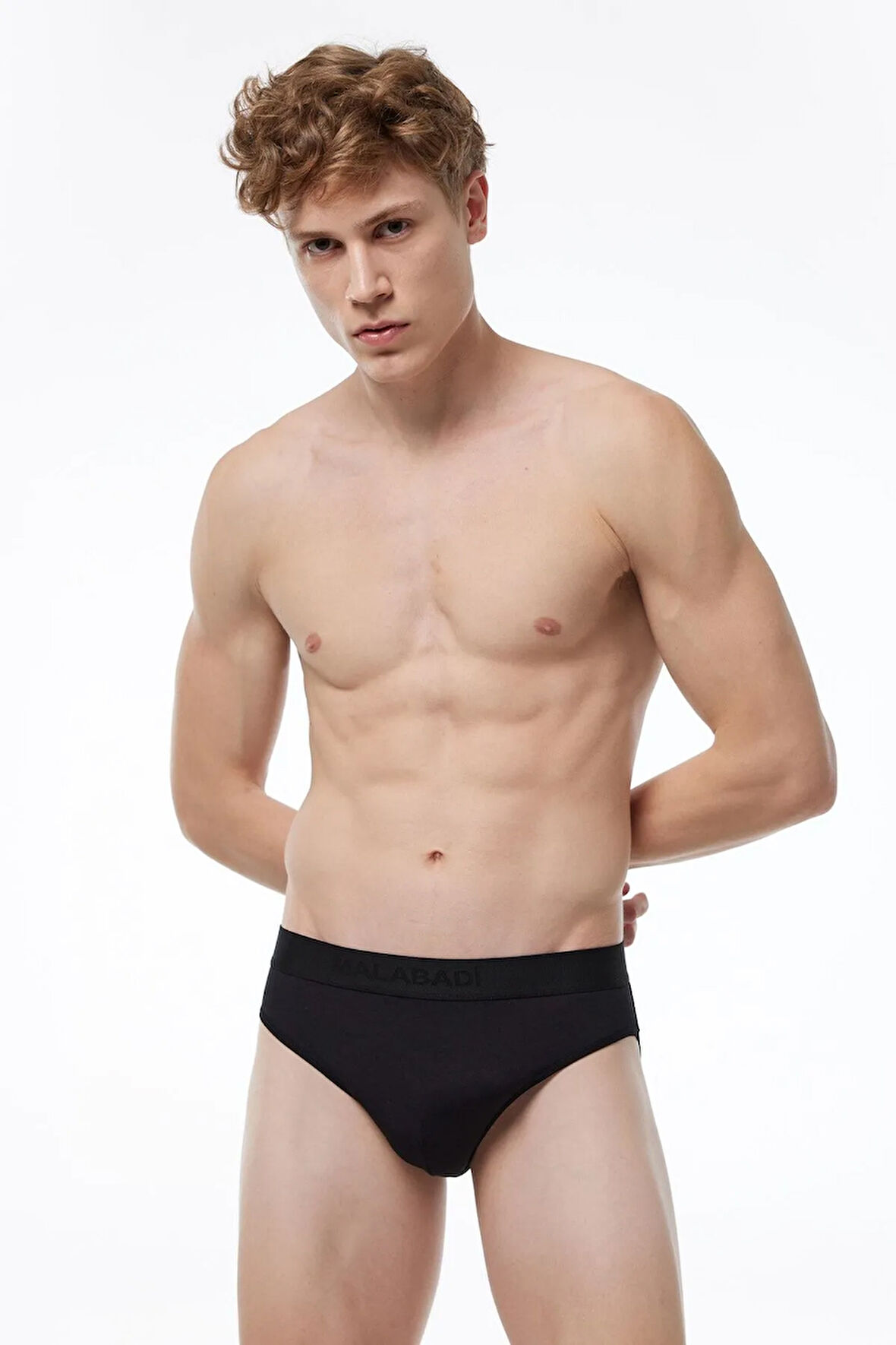 Siyah Erkek 2 Li Modal Slip Külot 080