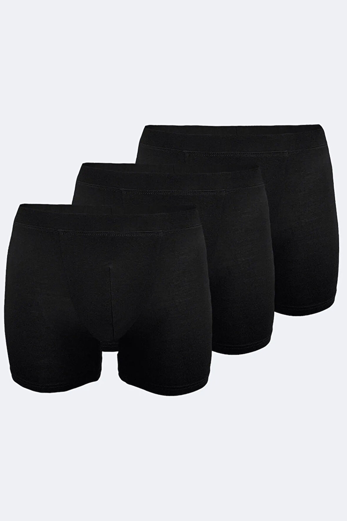 Erkek Beyaz 3 Lü Paket Micro Modal Boxer 909