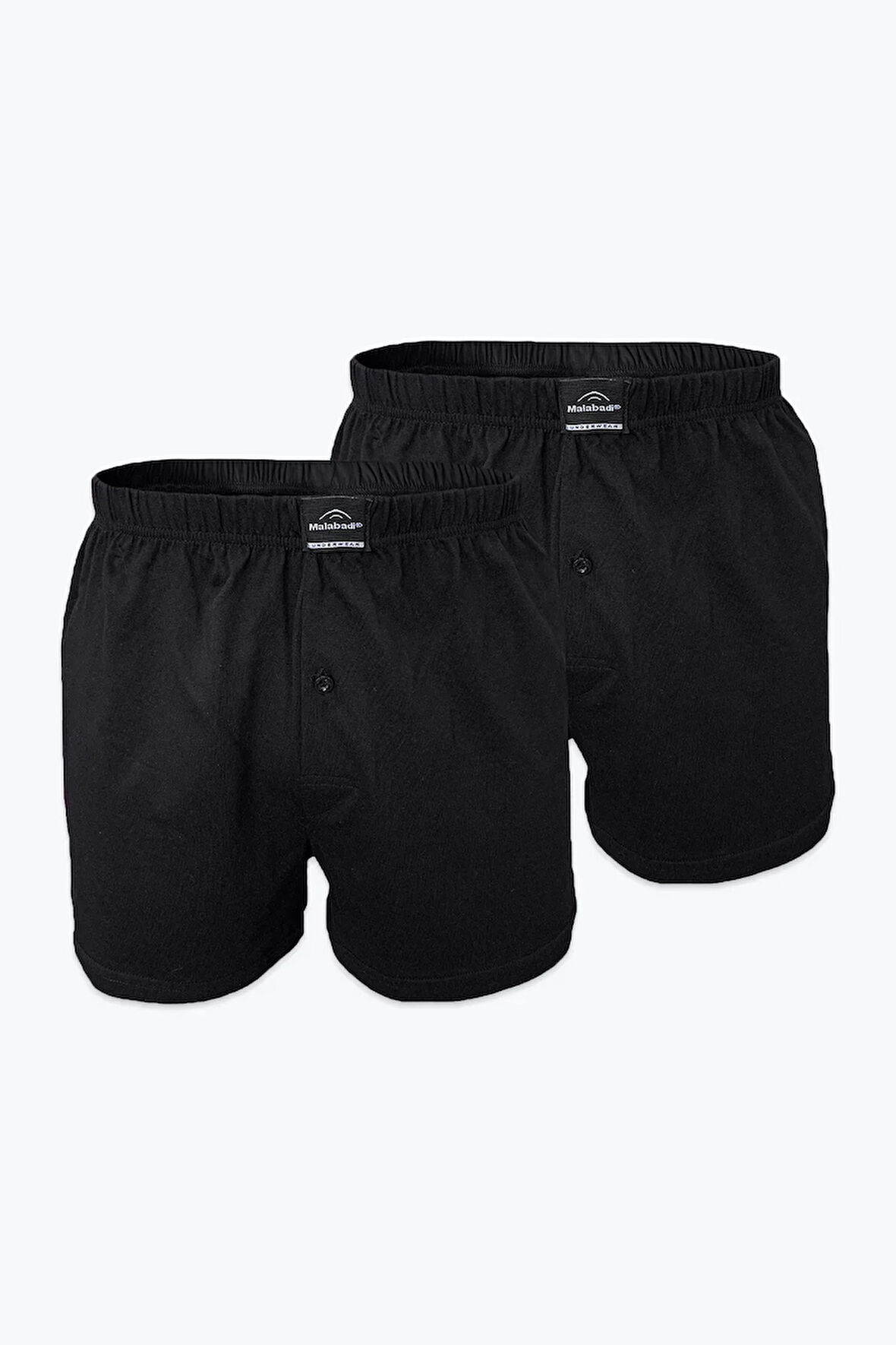 Erkek Gri 2 Li Paket Geniş Kalıp Büyük Beden Boxer %100 Pamuk Battal Boy 90024 4xl/5xl/6xl/7xl