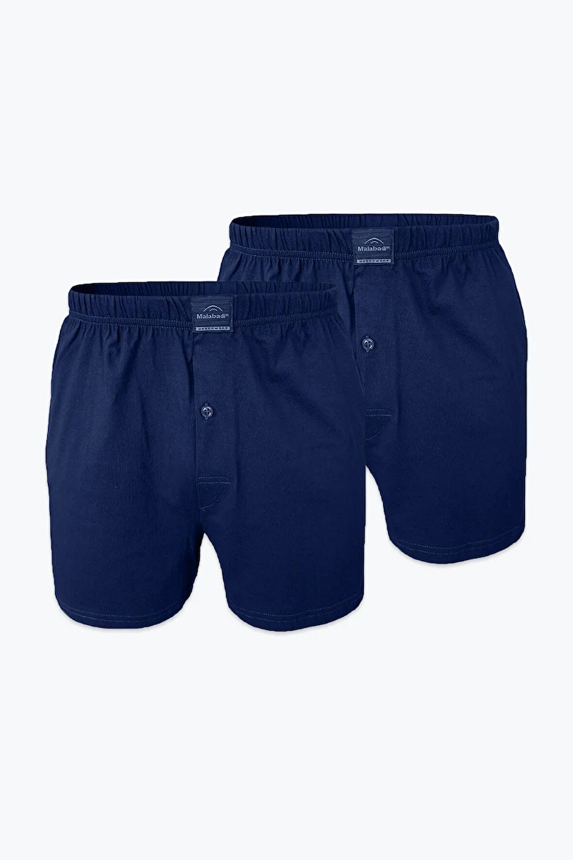 Erkek Gri 2 Li Paket Geniş Kalıp Büyük Beden Boxer %100 Pamuk Battal Boy 90024 4xl/5xl/6xl/7xl