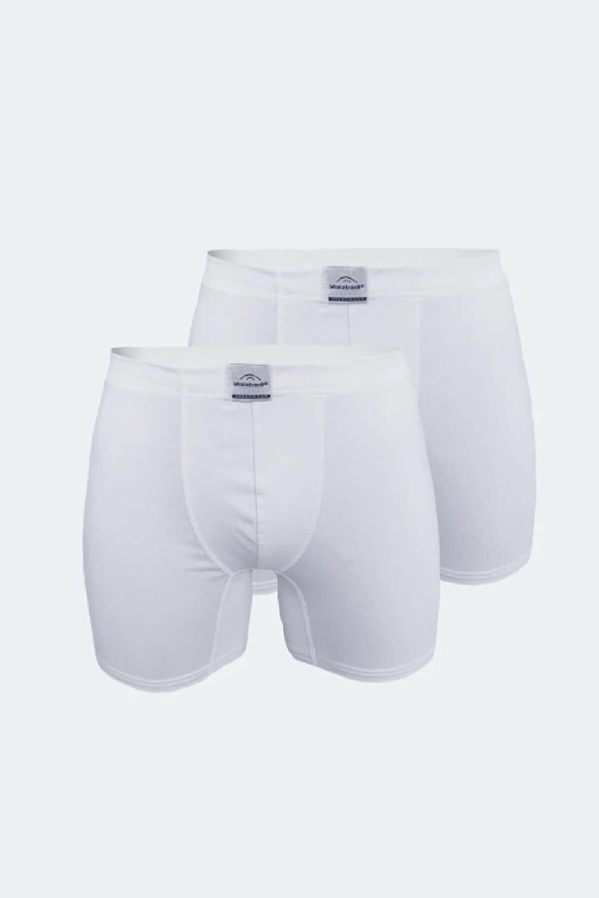 Malabadi 073 - 2' Li Paket Erkek Likralı %95 Pamuk Uzun Boxer