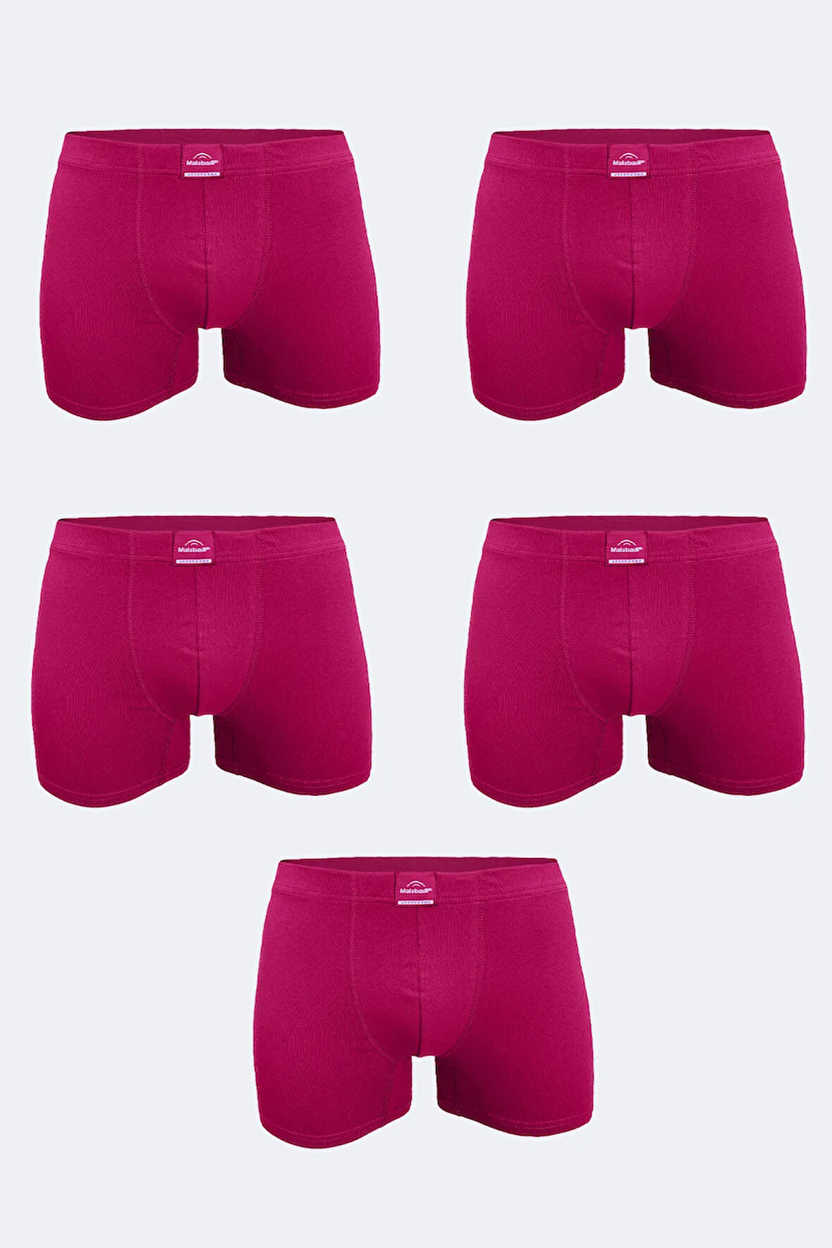 Erkek Desenli 5 li Pamuk Elastan Boxer 5M074