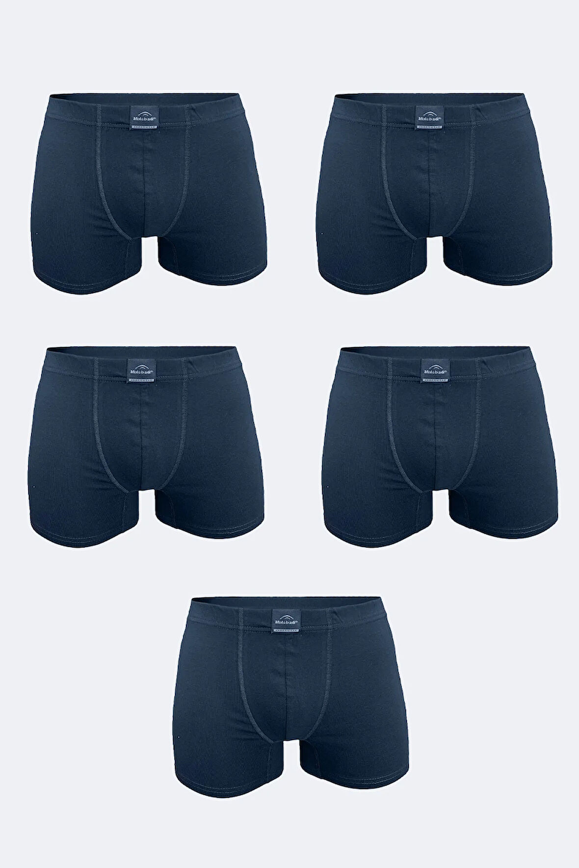 Erkek Desenli 5 li Pamuk Elastan Boxer 5M074