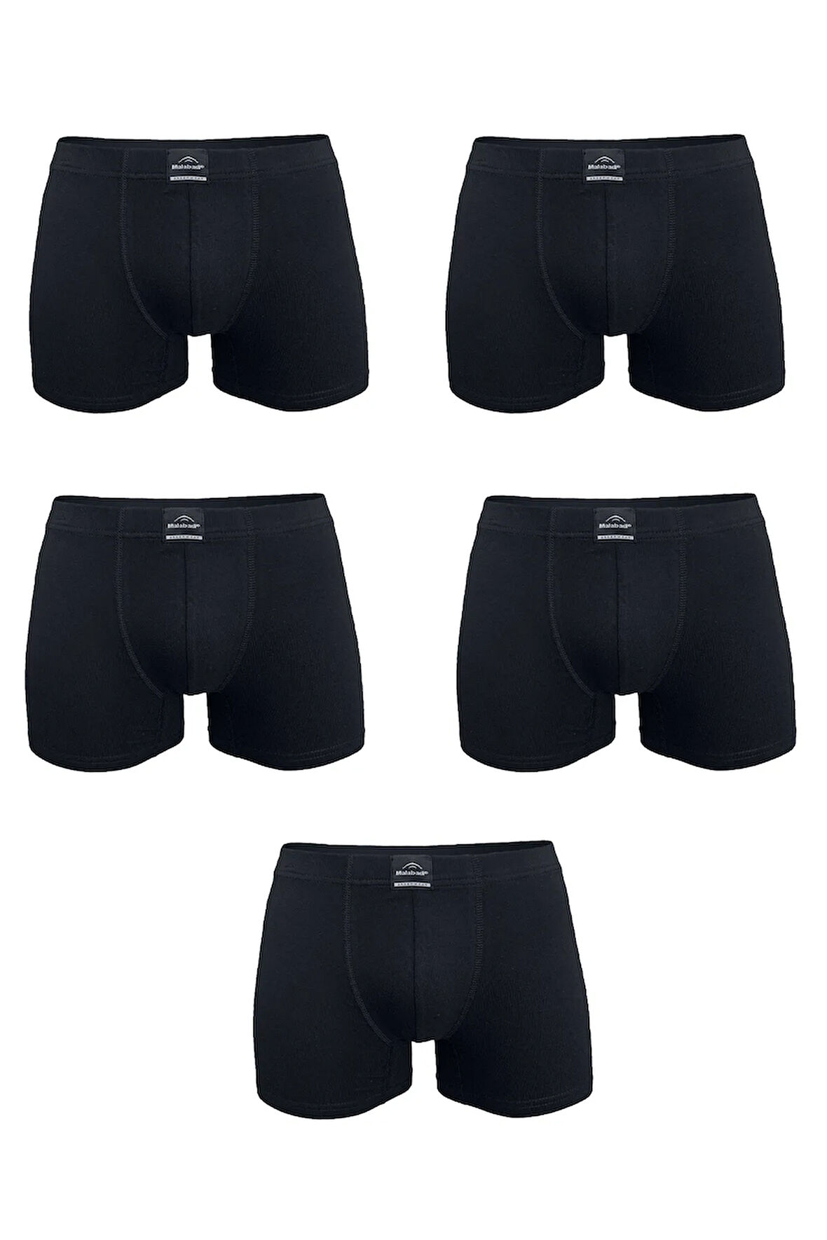 Erkek Desenli 5 li Pamuk Elastan Boxer 5M074