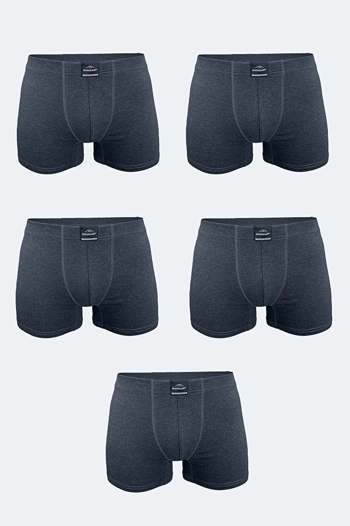 Erkek Desenli 5 li Pamuk Elastan Boxer 5M074