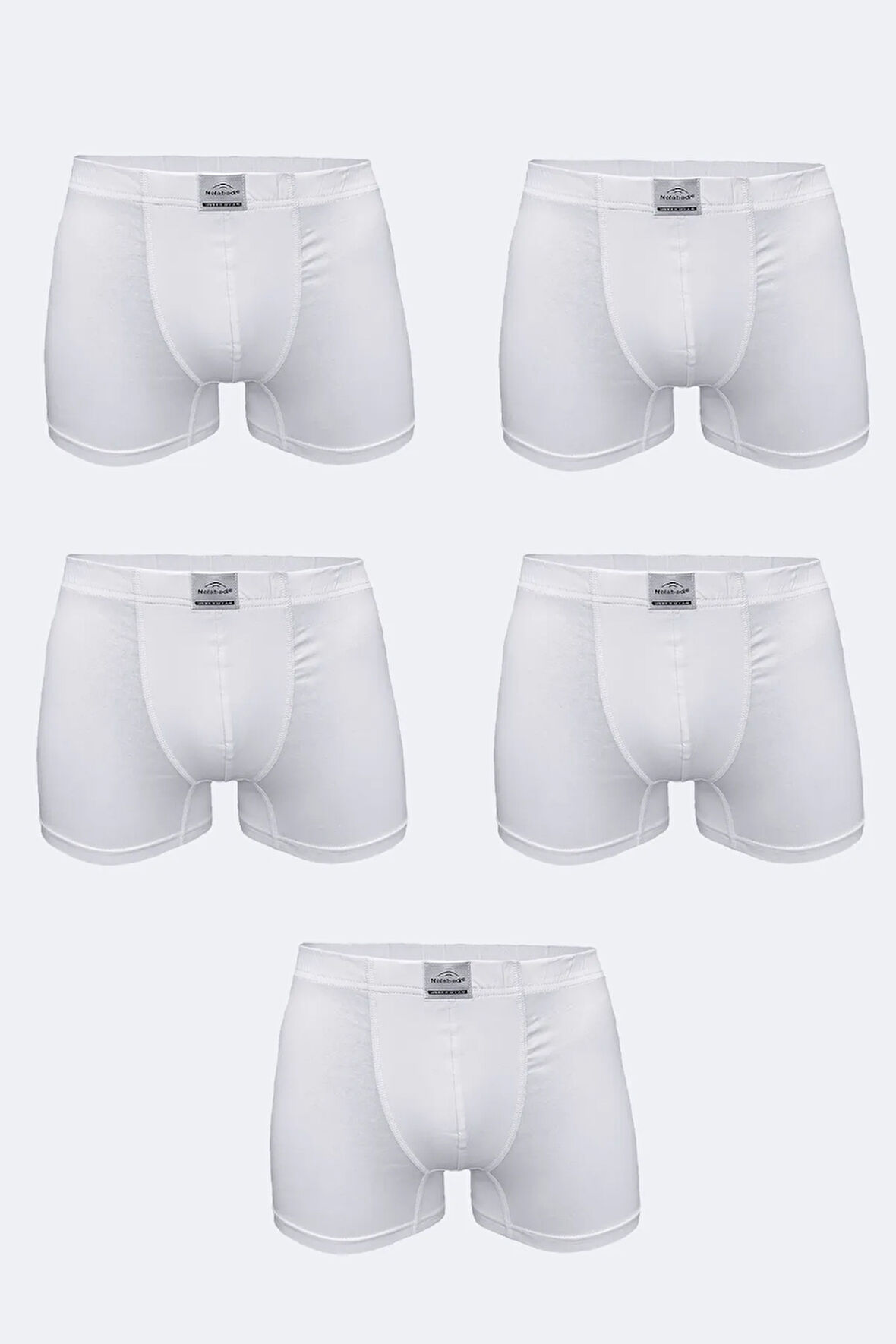 Erkek Desenli 5 li Pamuk Elastan Boxer 5M074