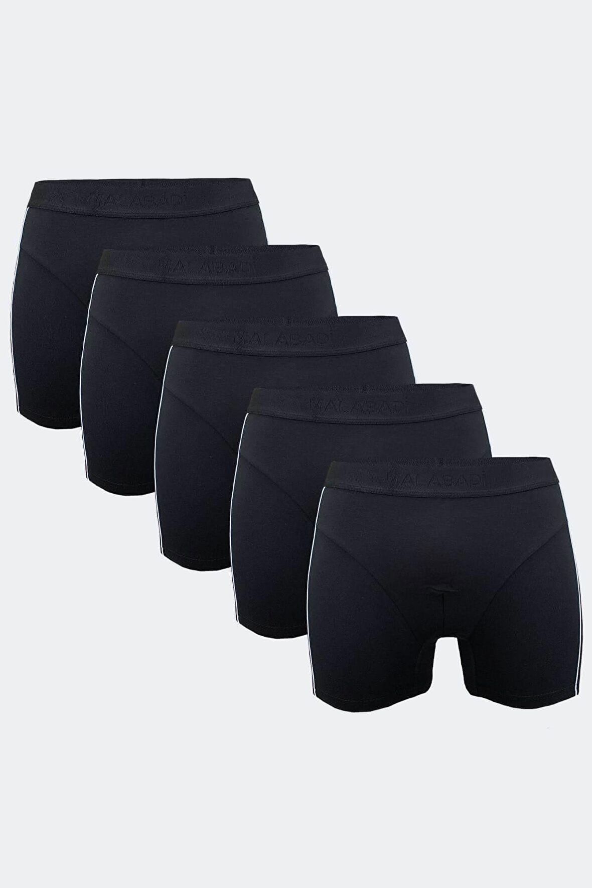 Malabadi 017 5'li Paket Erkek Biyeli Modal Boxer