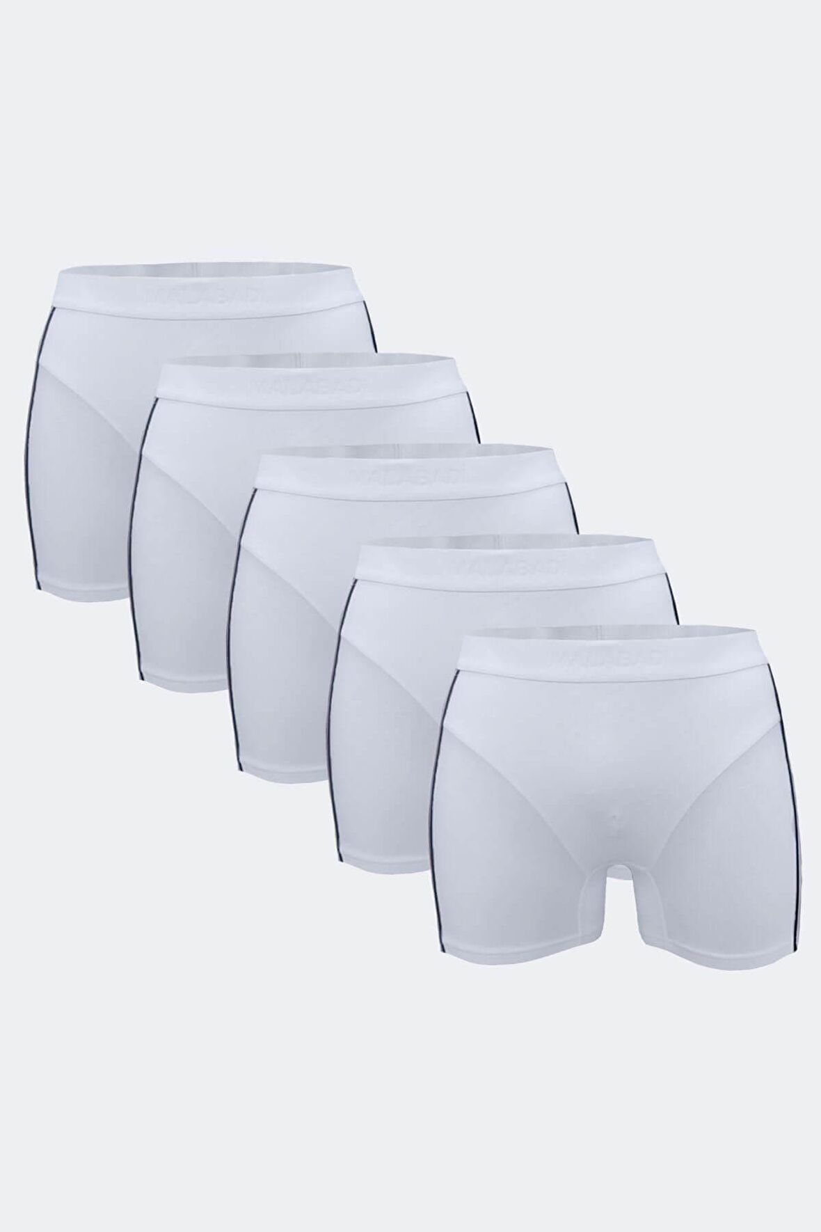 Malabadi 017 5'li Paket Erkek Biyeli Modal Boxer