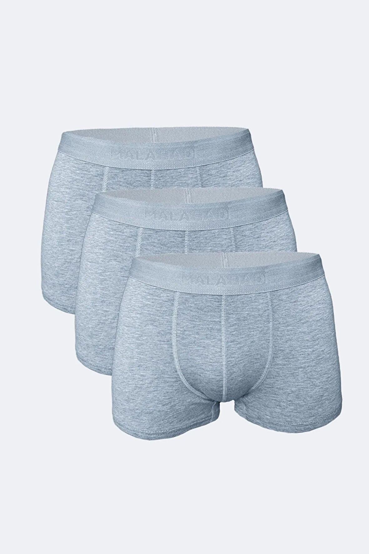 Erkek Siyah 3 Lü Paket Modal Kısa Boxer 011