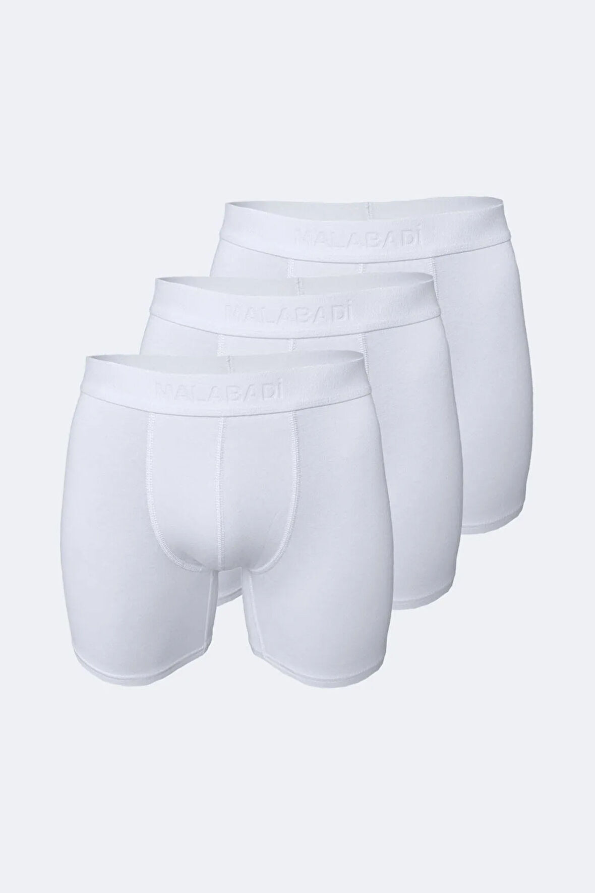 Erkek Siyah 3 Lü Paket Modal Uzun Boxer 010